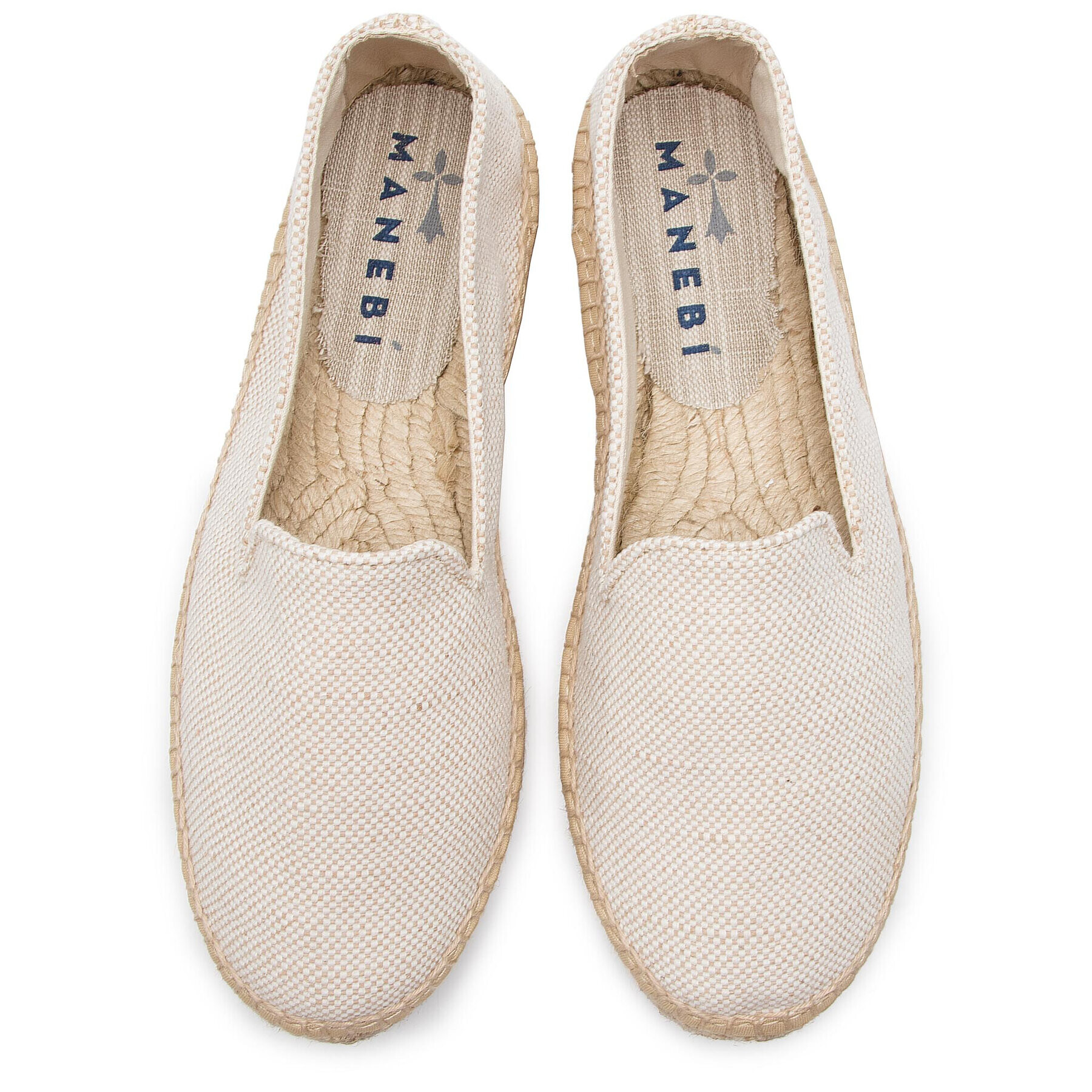 Manebi Espadrile Slippers W W 2.8 N0 Bež - Pepit.si