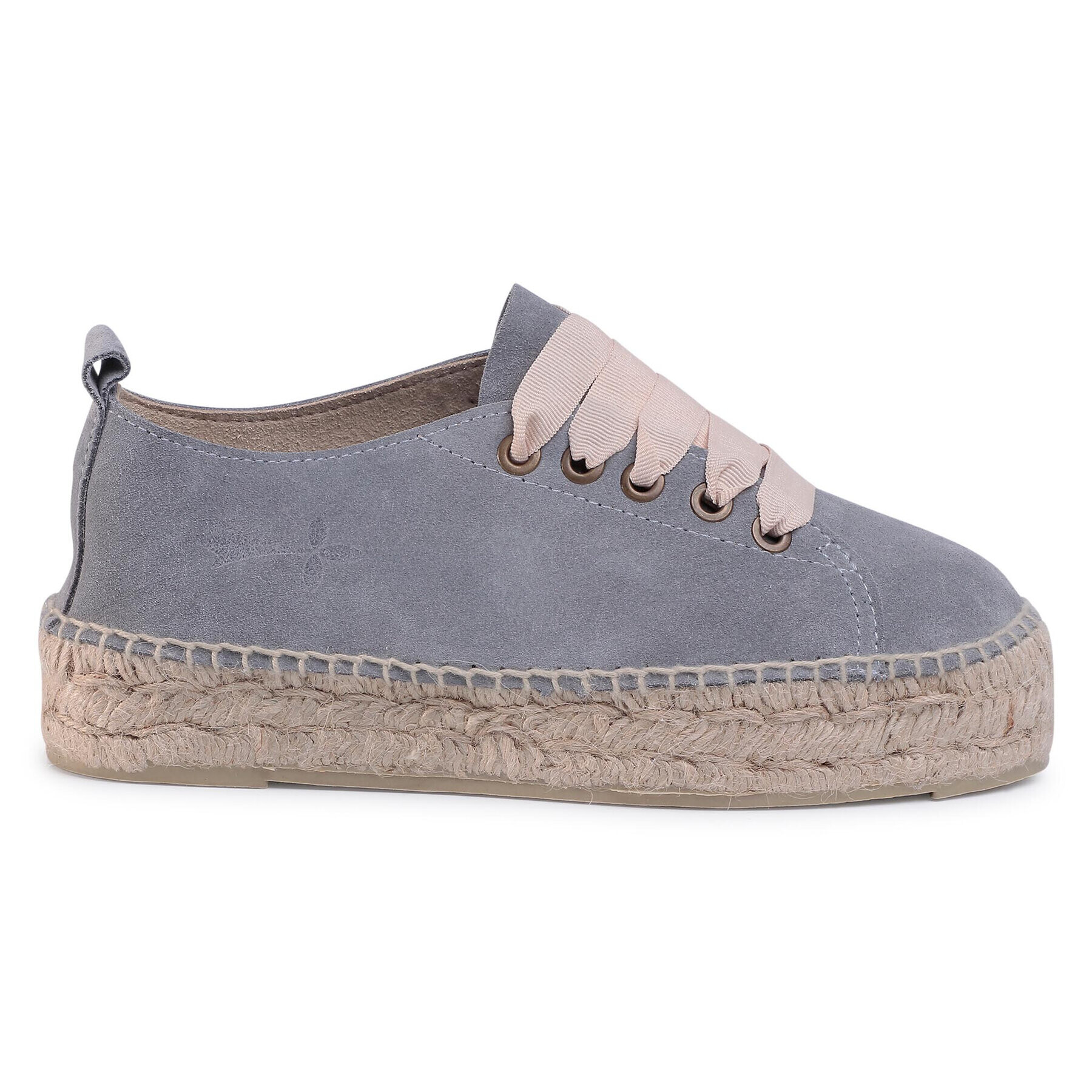 Manebi Espadrile Sneakers D A C.1 E0 Siva - Pepit.si