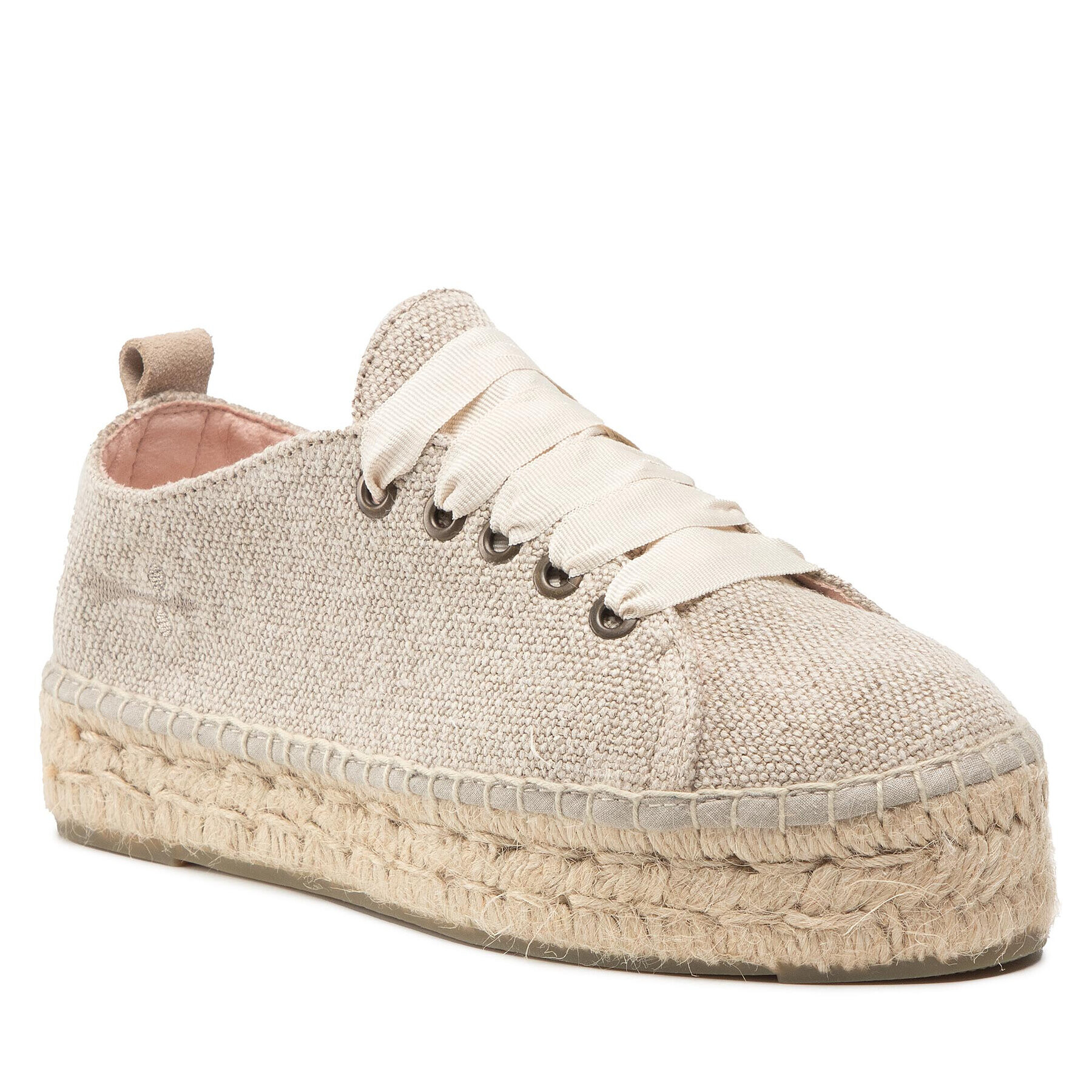 Manebi Espadrile Sneakers D O 7.1 E0 Bež - Pepit.si