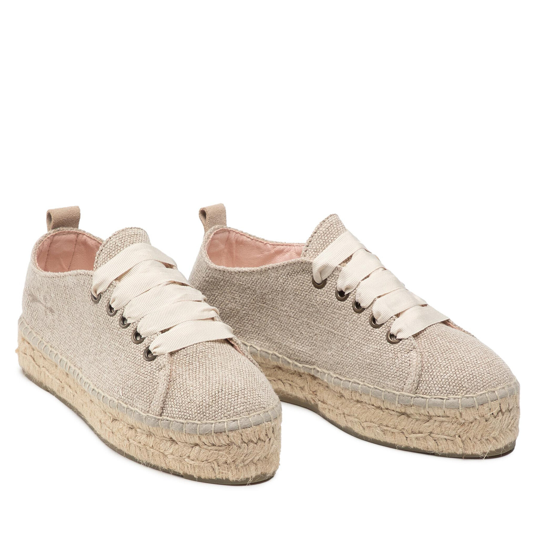 Manebi Espadrile Sneakers D O 7.1 E0 Bež - Pepit.si