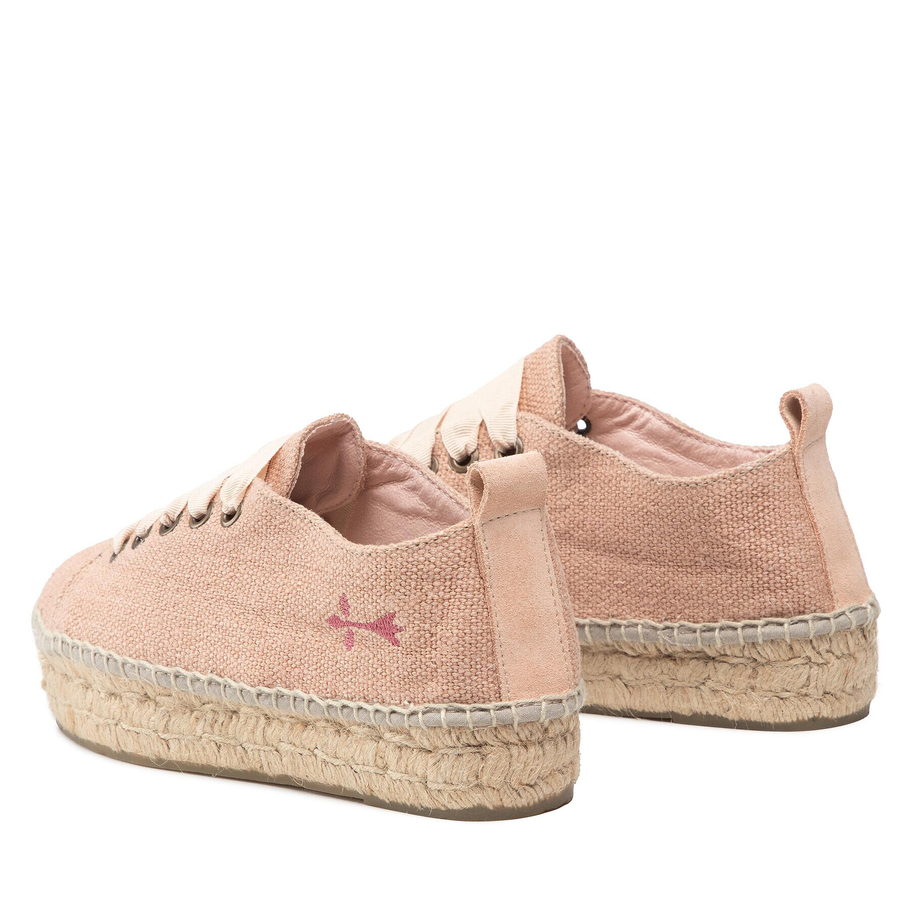 Manebi Espadrile Sneakers D O 7.3 E0 Roza - Pepit.si