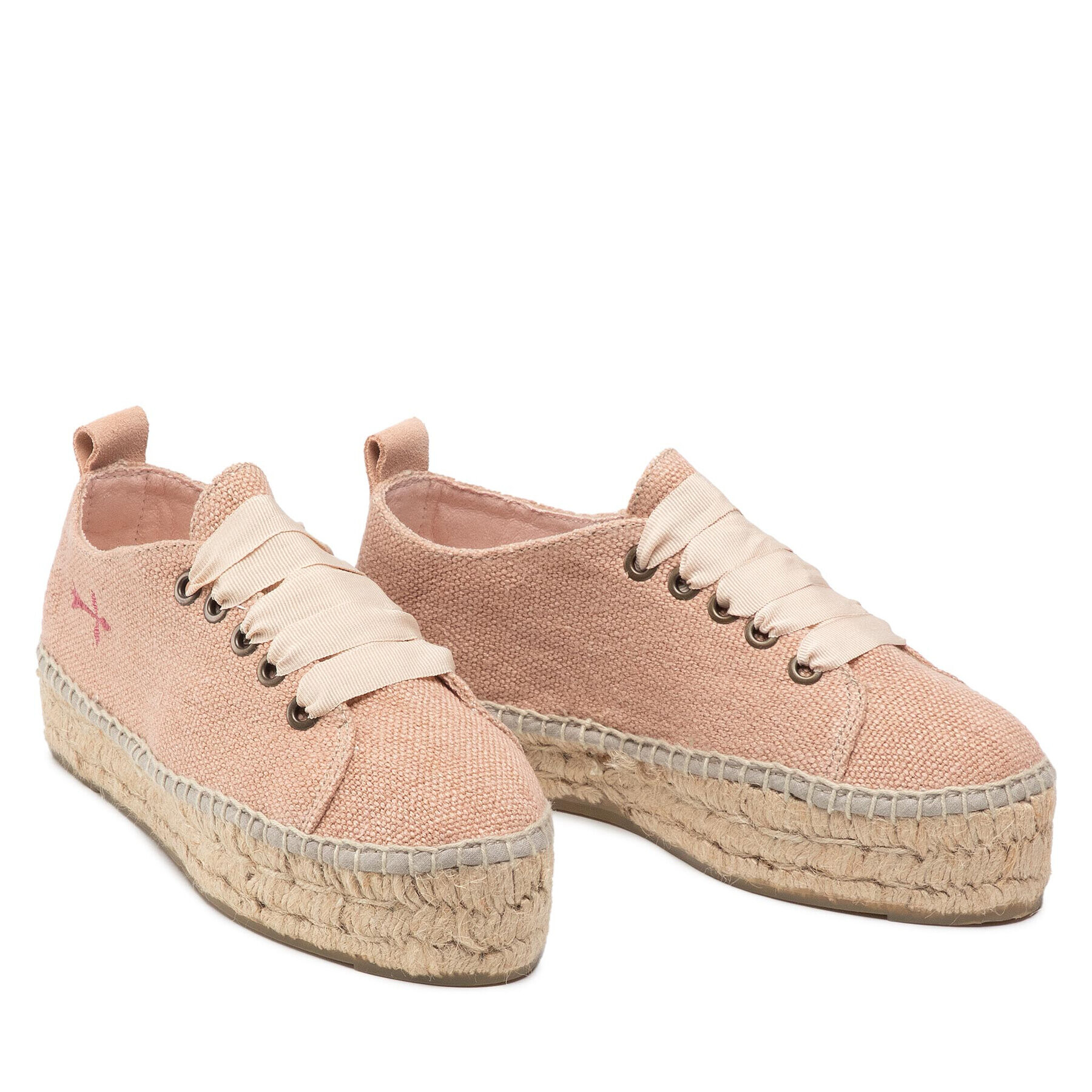 Manebi Espadrile Sneakers D O 7.3 E0 Roza - Pepit.si