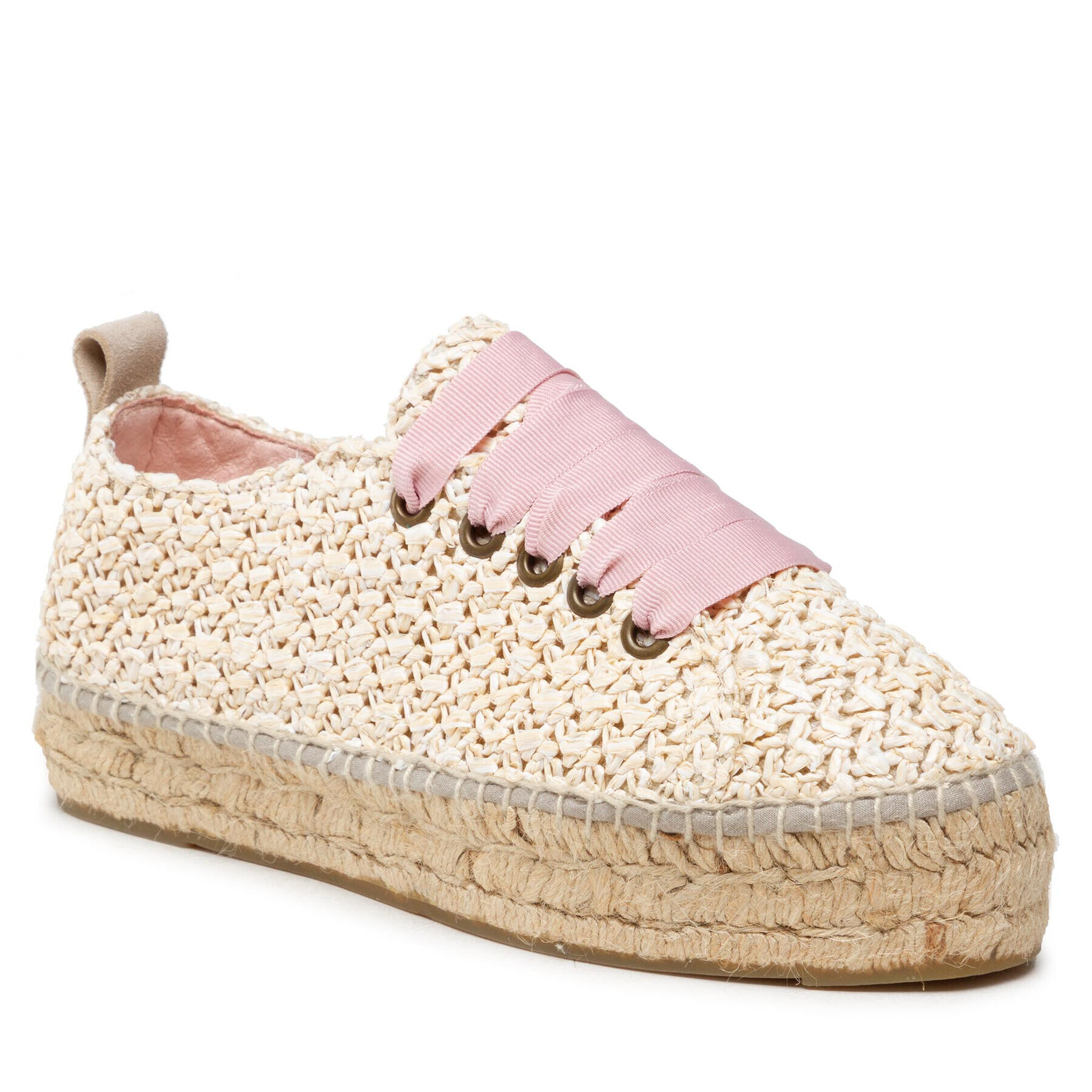 Manebi Espadrile Sneakers D V 2.1 E0 Bež - Pepit.si