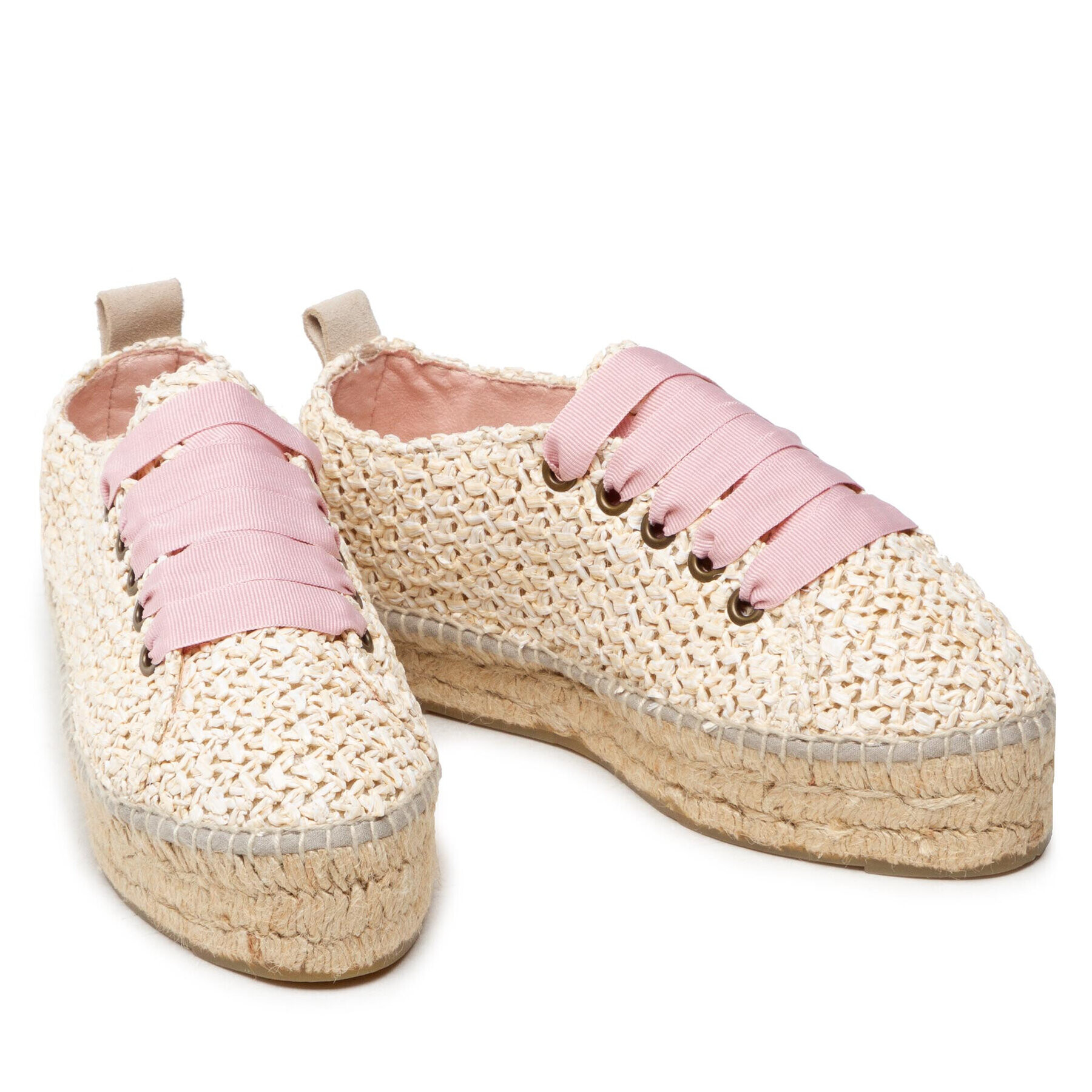 Manebi Espadrile Sneakers D V 2.1 E0 Bež - Pepit.si