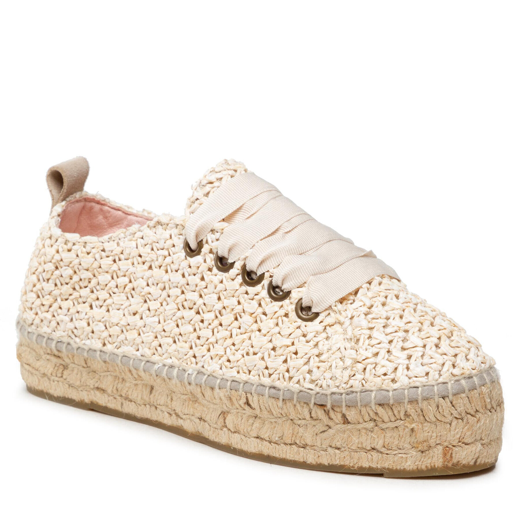 Manebi Espadrile Sneakers D V 2.1 E0 Bež - Pepit.si