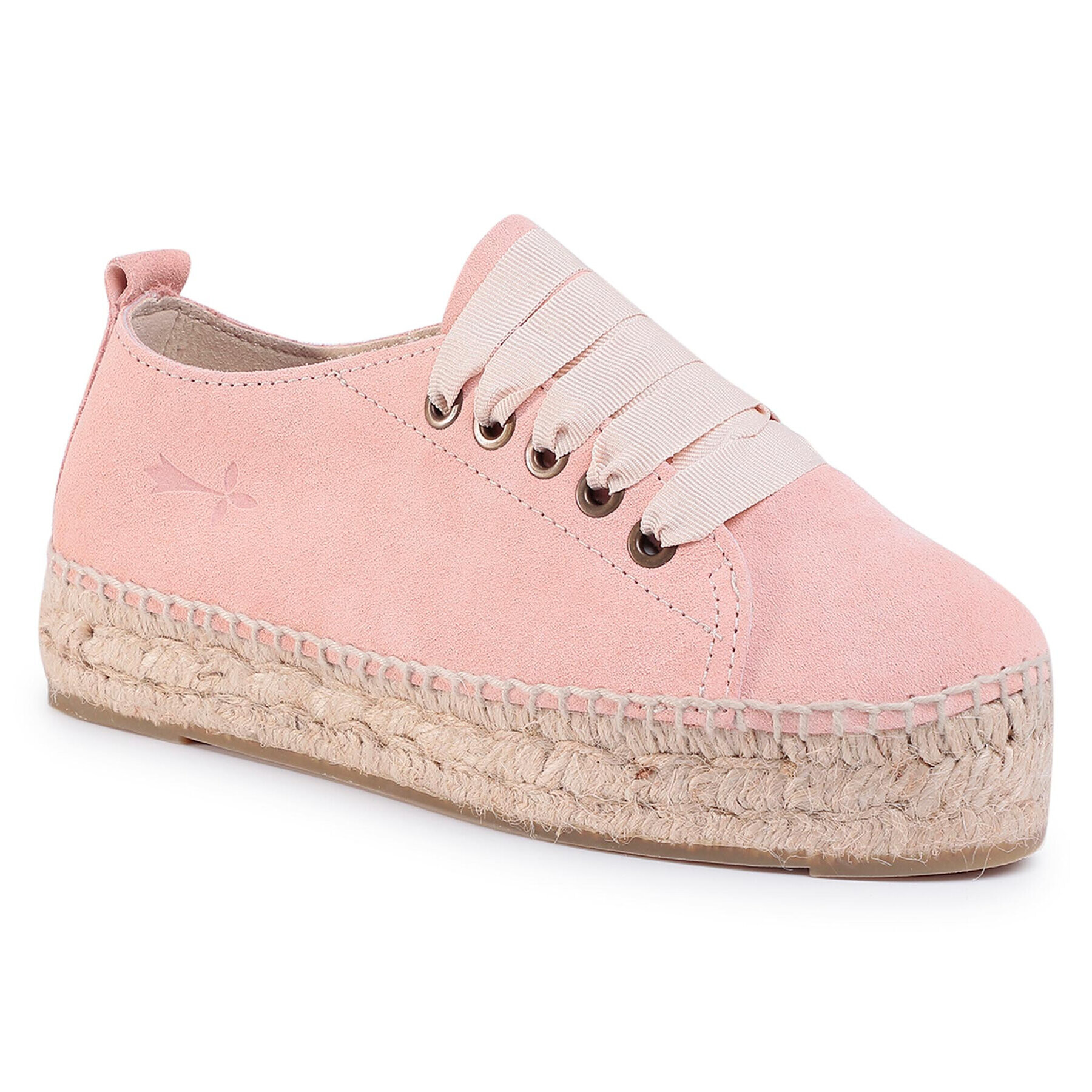 Manebi Espadrile Sneakers D W 1.4 E0 Roza - Pepit.si