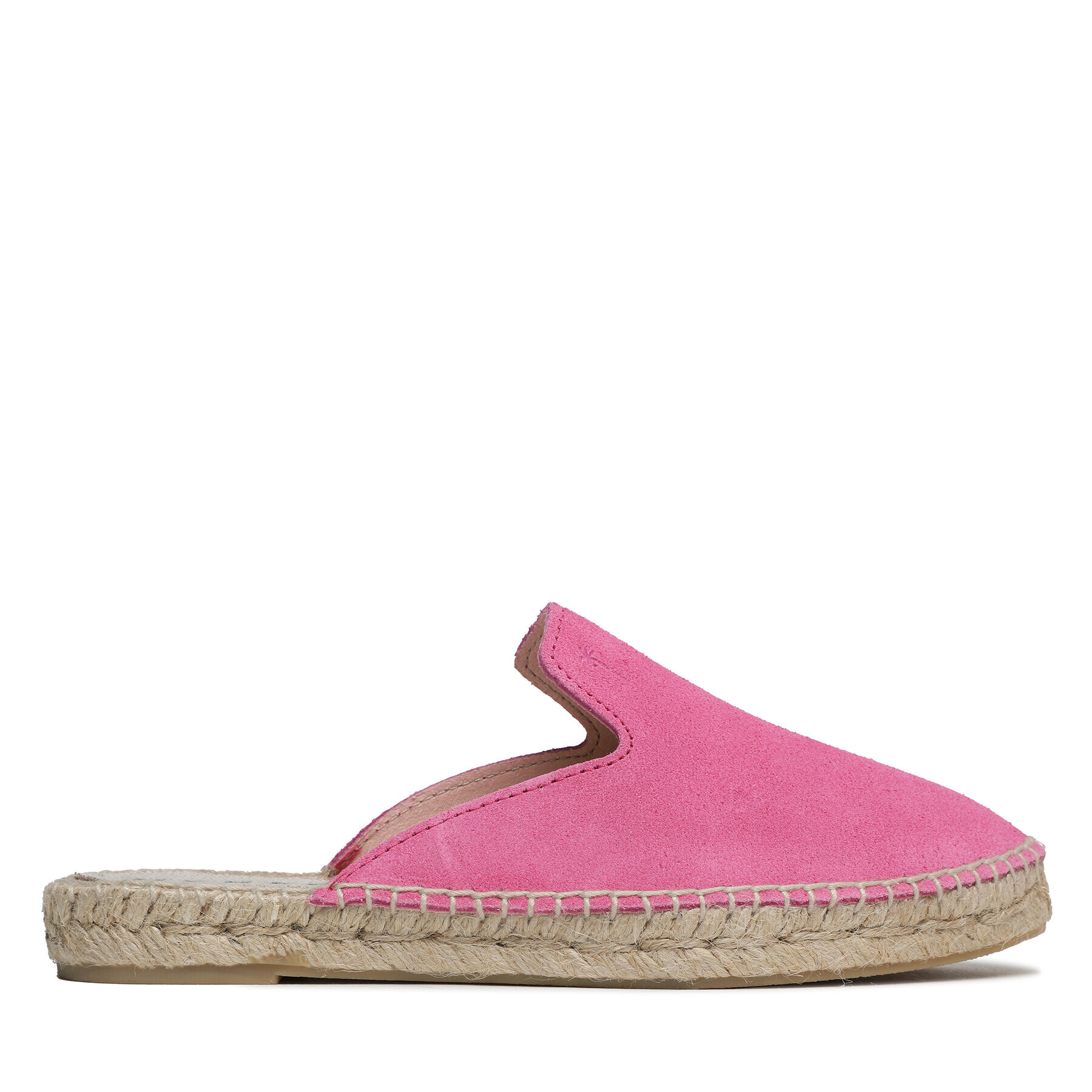 Manebi Espadrile Suede Mules R 3.6 M0 Roza - Pepit.si