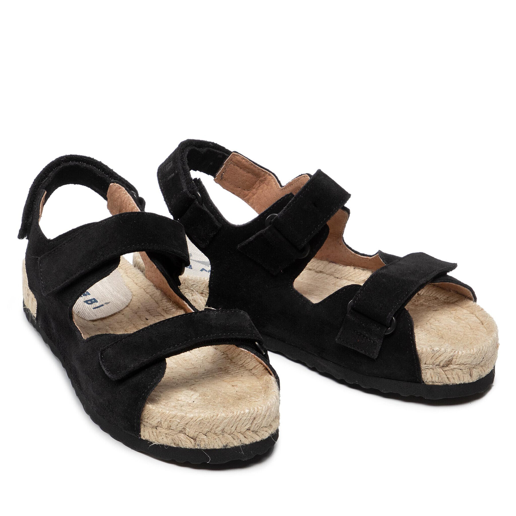 Manebi Espadrile Trekking Sandals K 1.0 Črna - Pepit.si