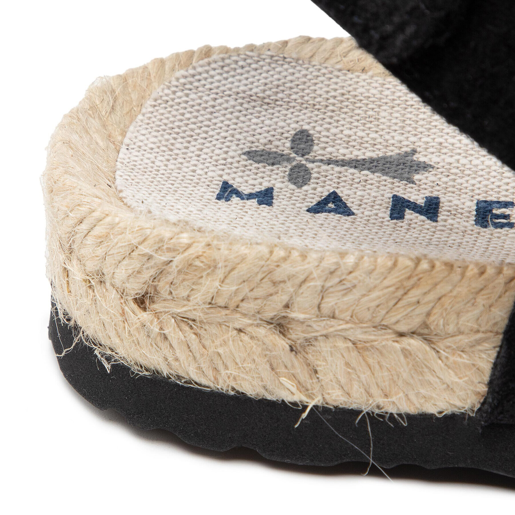 Manebi Espadrile Trekking Sandals K 1.0 Črna - Pepit.si