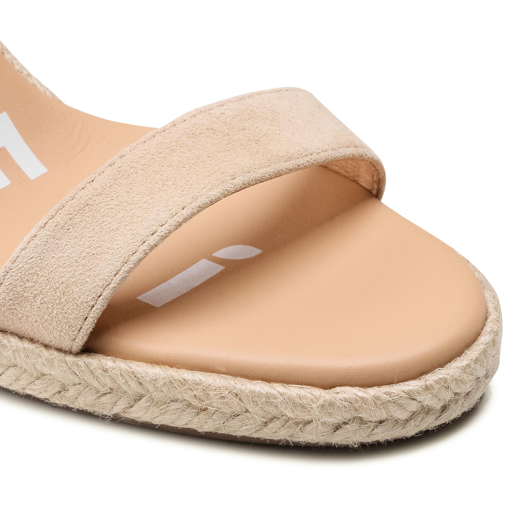 Manebi Espadrile Wedge Sandals M 1.1 Wg Bež - Pepit.si