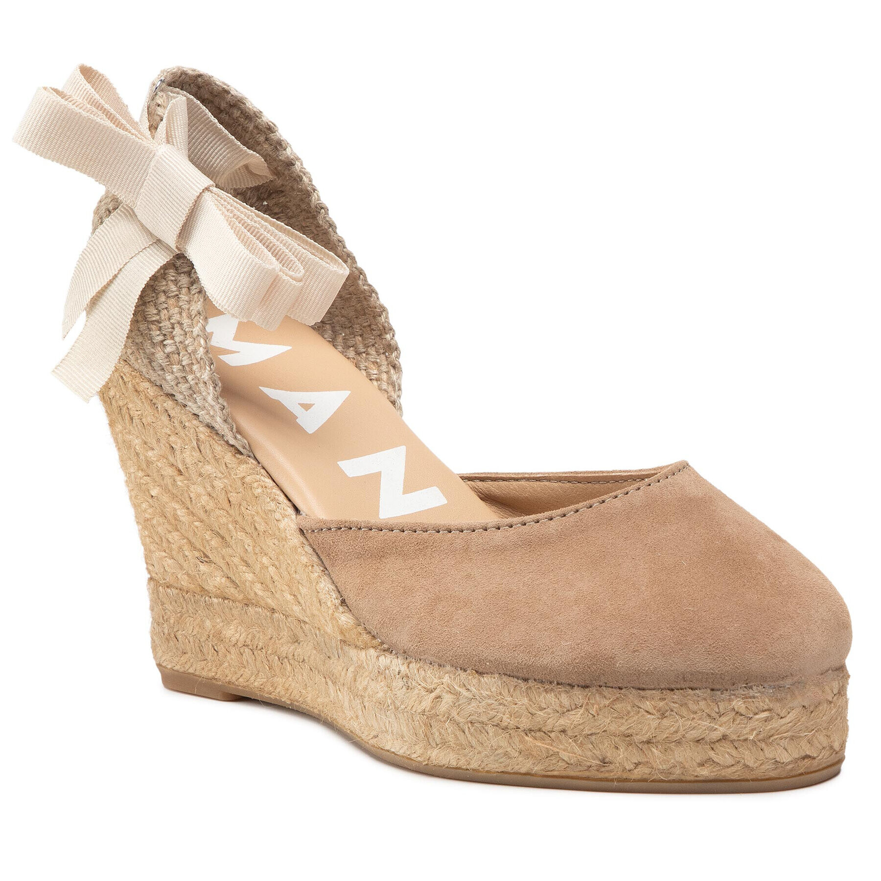 Manebi Espadrile Wedge Valenciana R 0.0 WV Rjava - Pepit.si