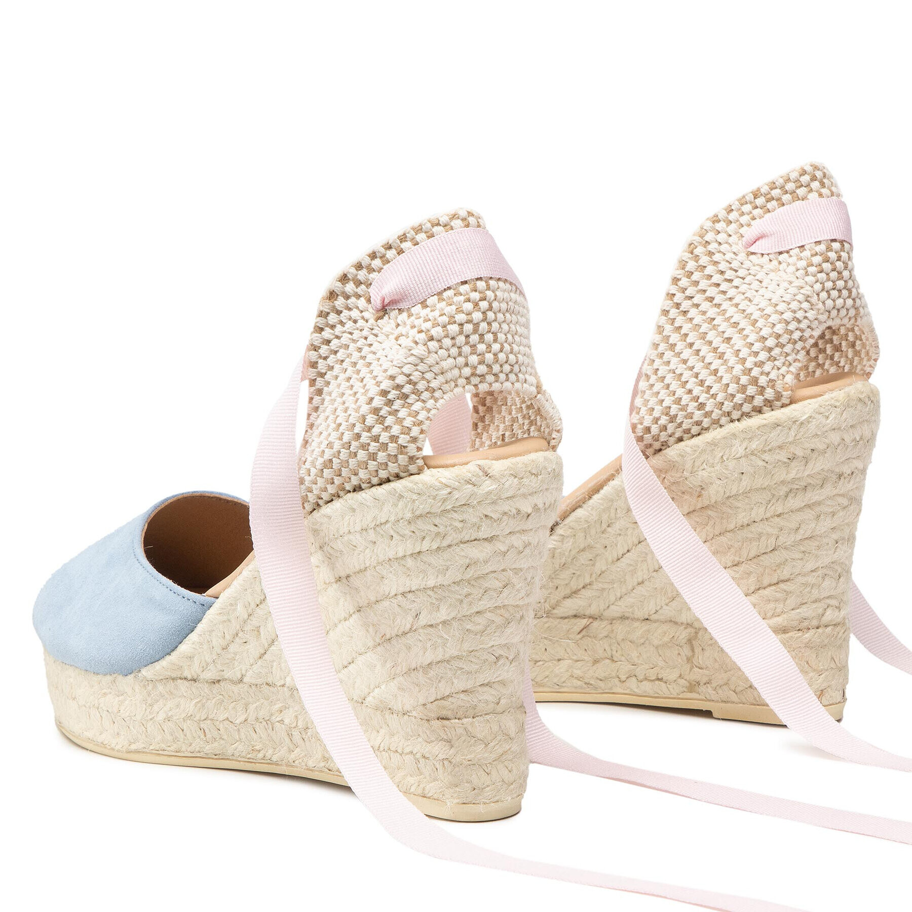 Manebi Espadrile Wedge Valenciana R 0.5 WV Modra - Pepit.si