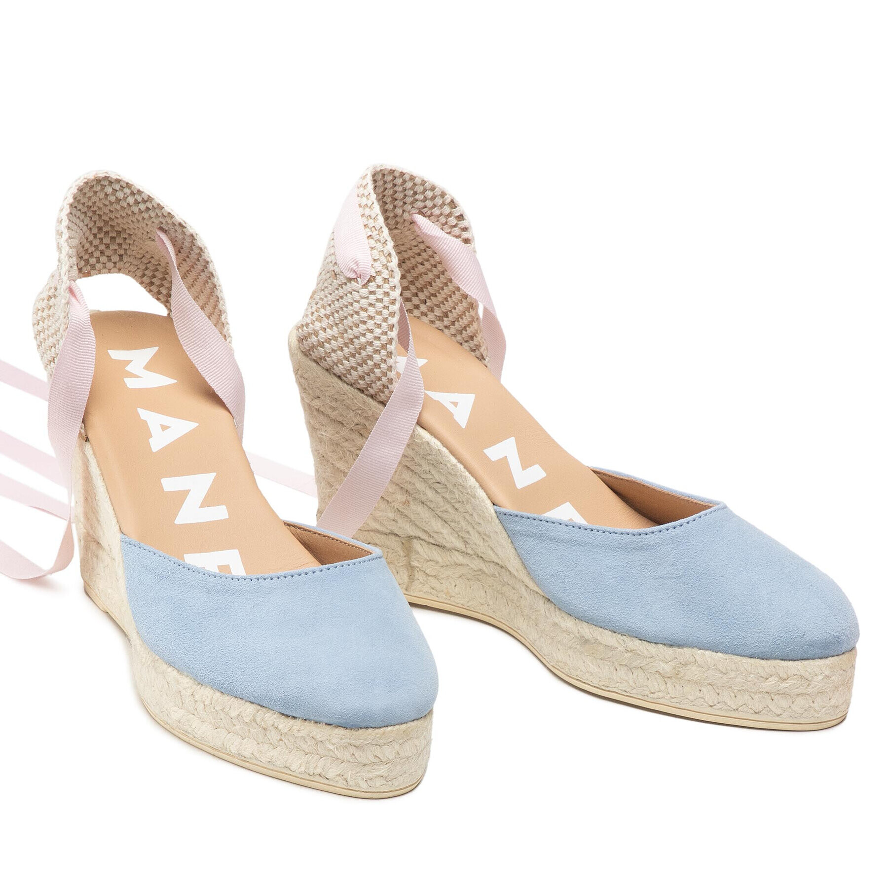 Manebi Espadrile Wedge Valenciana R 0.5 WV Modra - Pepit.si