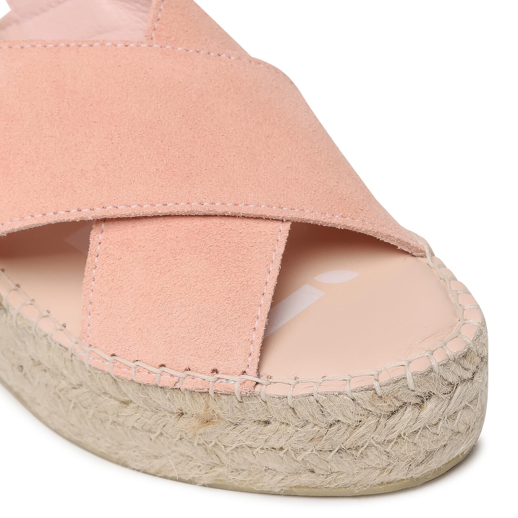 Manebi Espadrile Wedges W Belt W 1.4 Wb Roza - Pepit.si