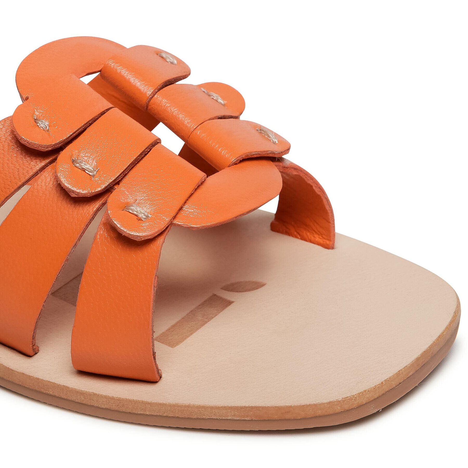 Manebi Natikači Sandals S 5.3 Y0 Oranžna - Pepit.si