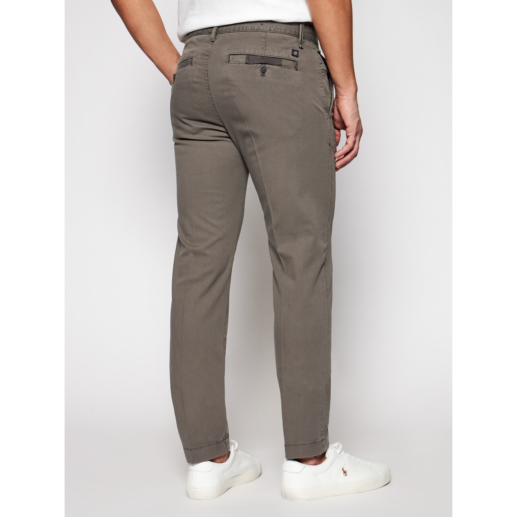 Marc O'Polo Chino hlače B21 0108 10064 Siva Tapered Fit - Pepit.si