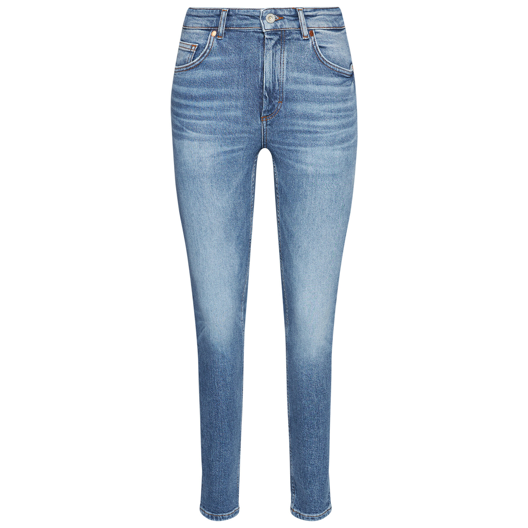 Marc O'Polo Jeans hlače M01 9064 12181 Modra Skinny Fit - Pepit.si