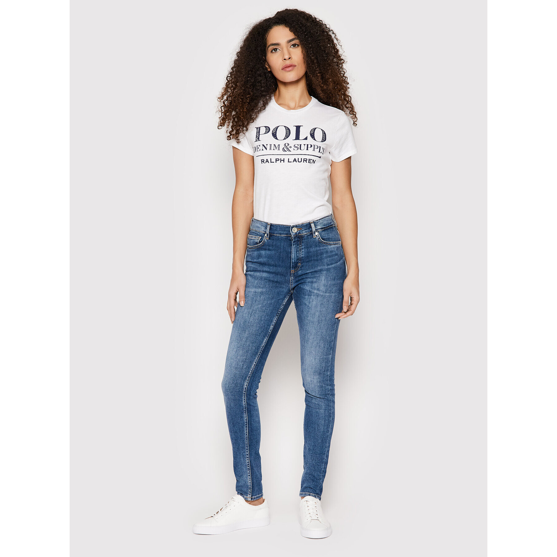 Marc O'Polo Jeans hlače M01 9216 12181 Modra Skinny Fit - Pepit.si