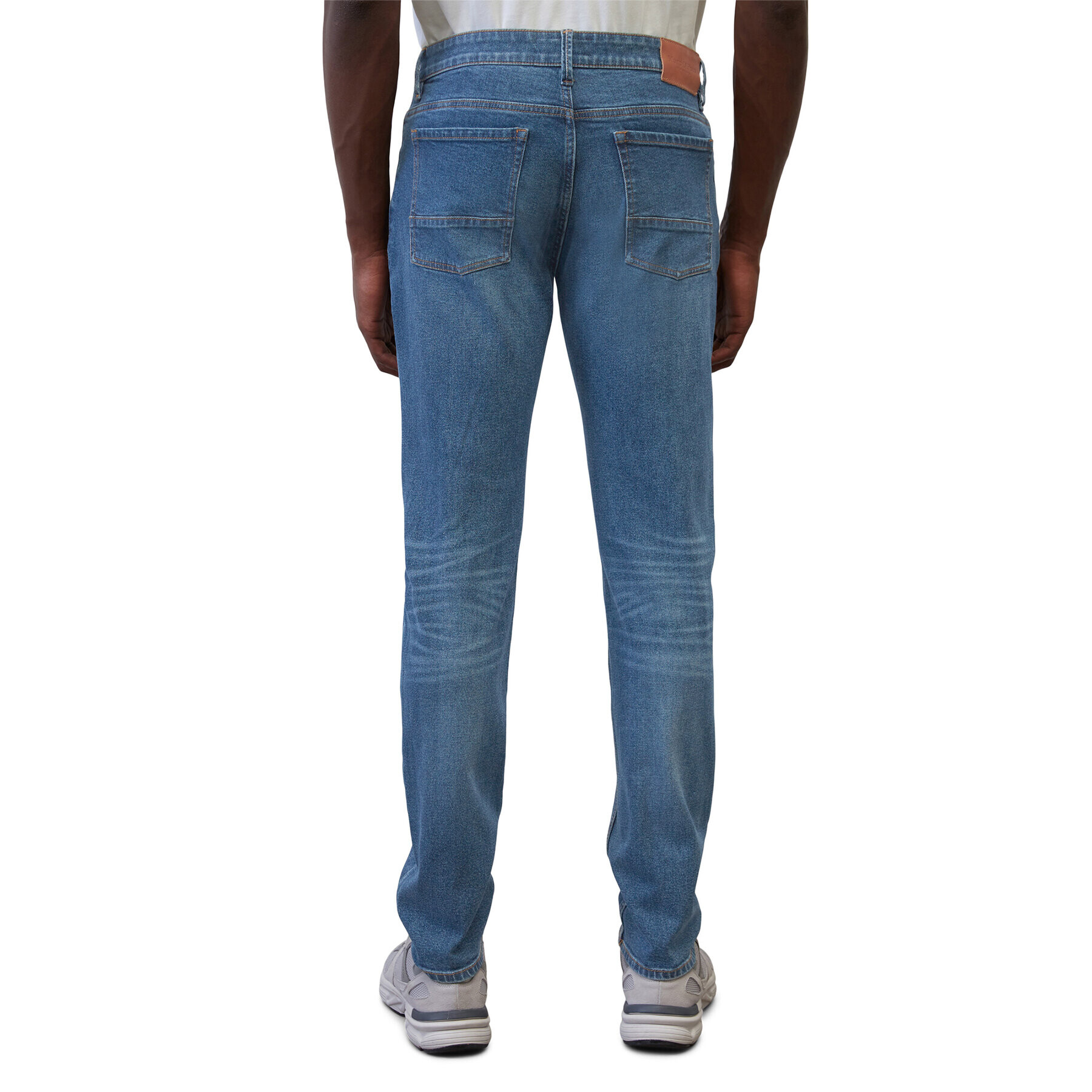 Marc O'Polo Jeans hlače M21920712142 Modra Shaped Fit - Pepit.si