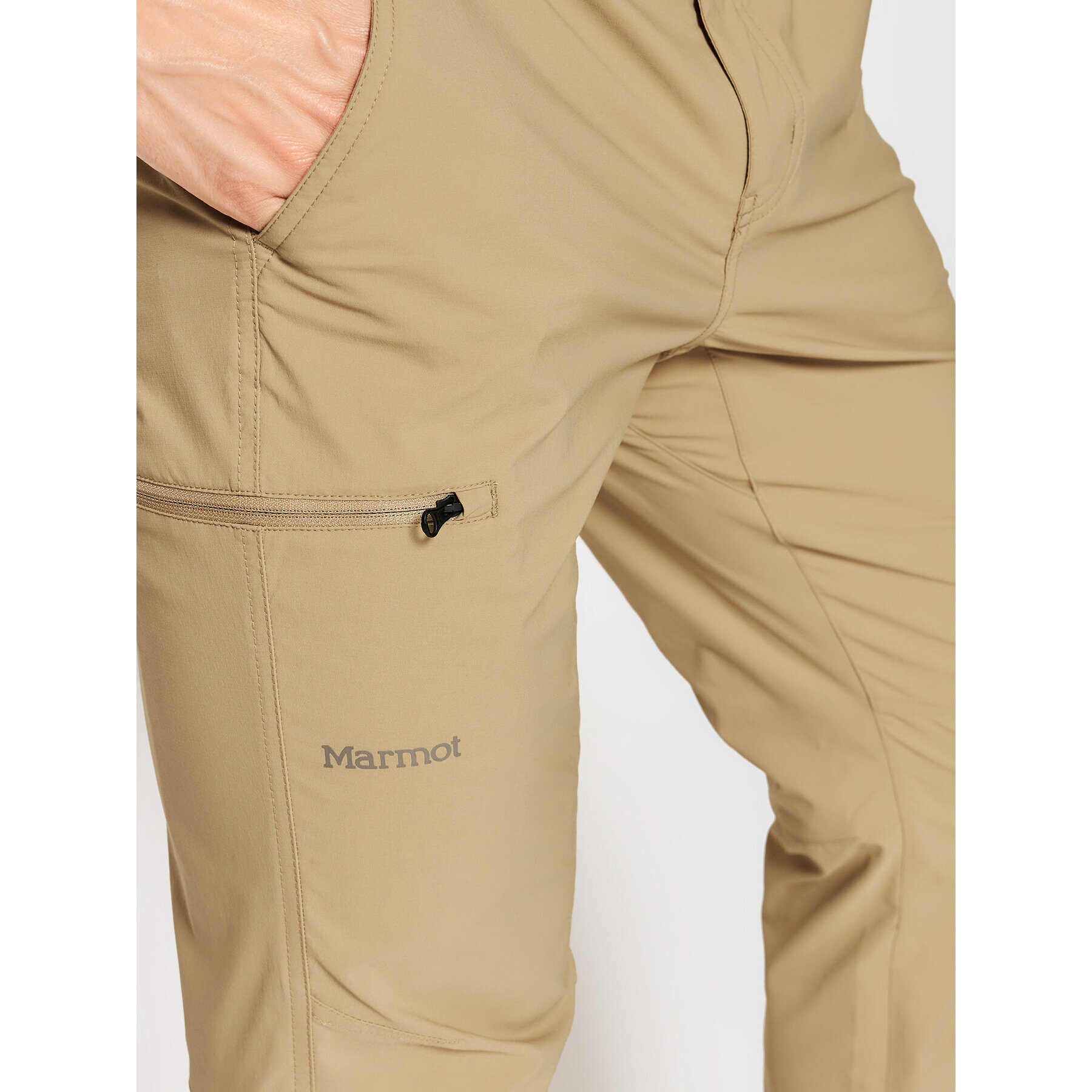 Marmot Pohodne hlače M10613 Bež Regular Fit - Pepit.si