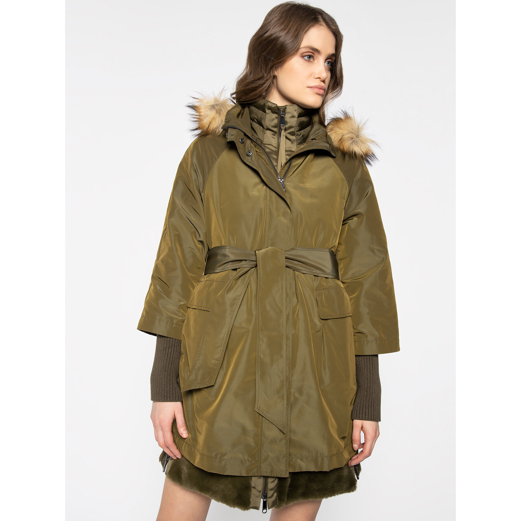 MAX&Co. Parka Dedito 60315220 Zelena Regular Fit - Pepit.si