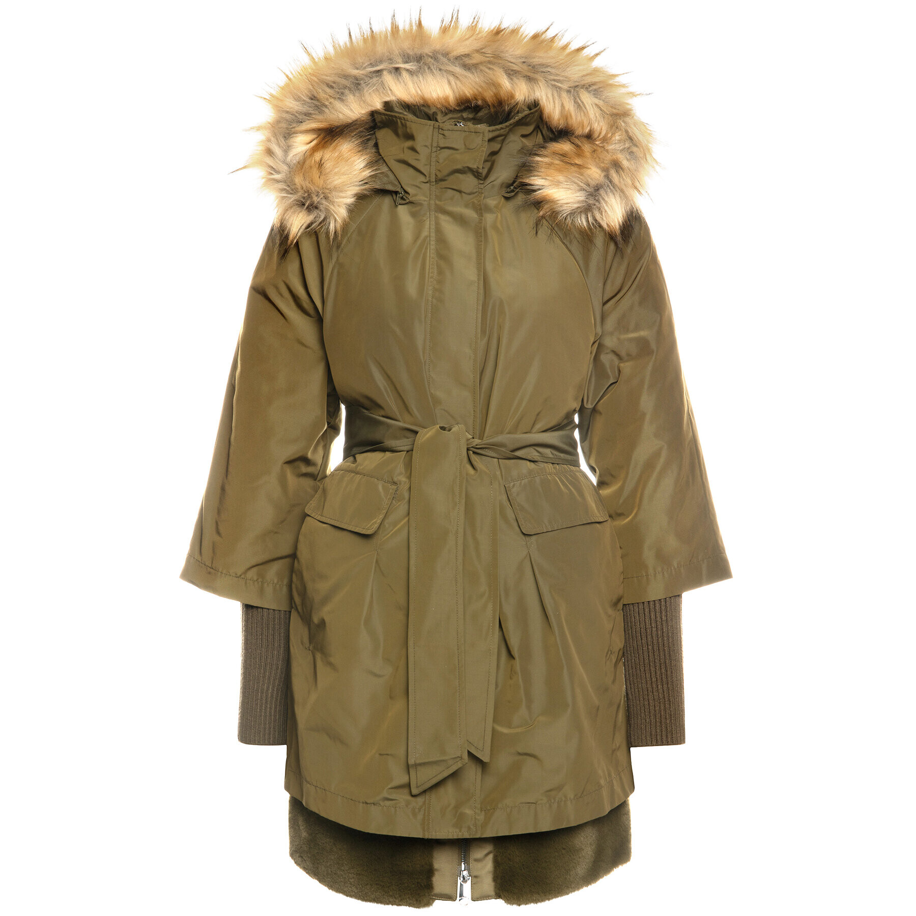 MAX&Co. Parka Dedito 60315220 Zelena Regular Fit - Pepit.si