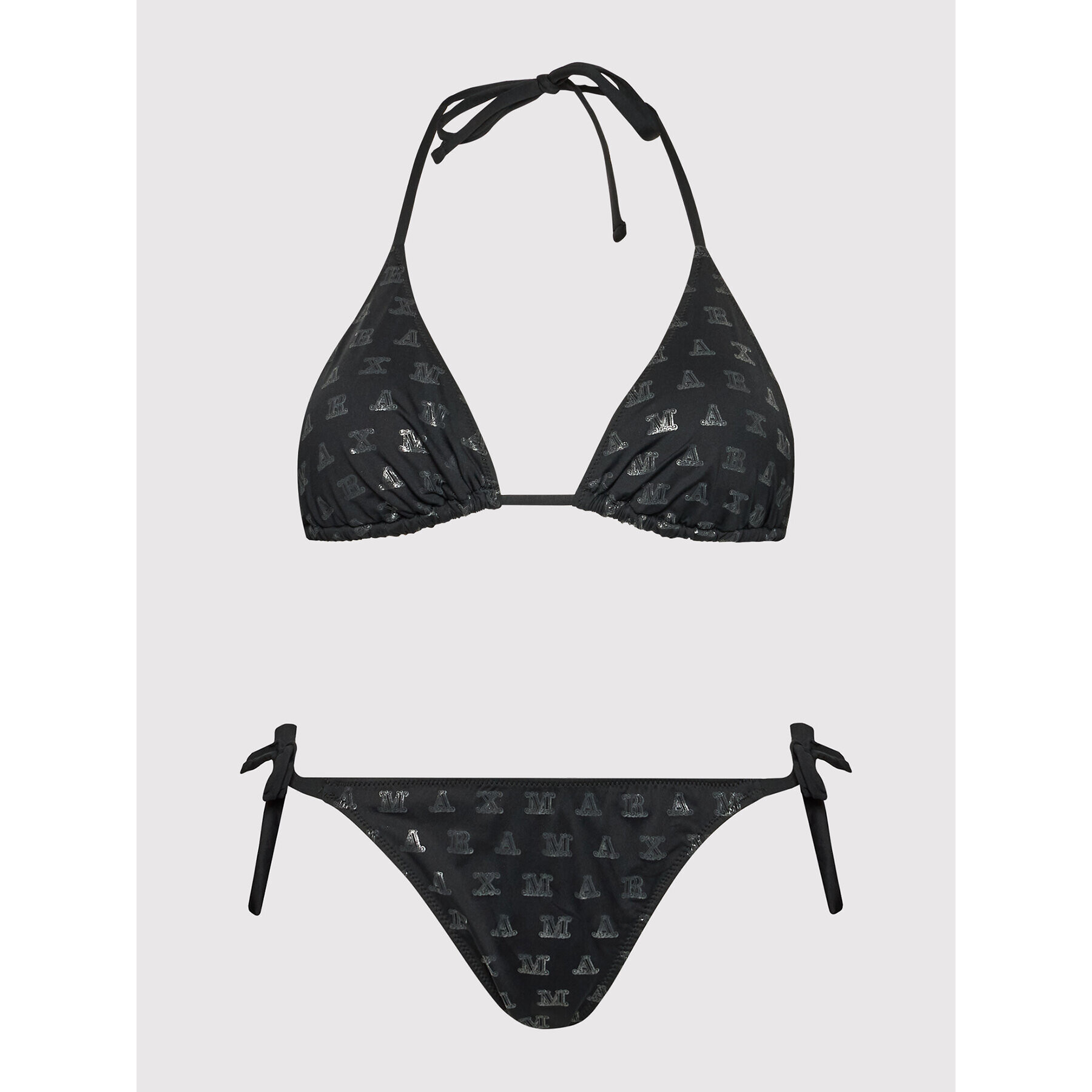 Max Mara Beachwear Bikini Ella 38311628 Črna - Pepit.si