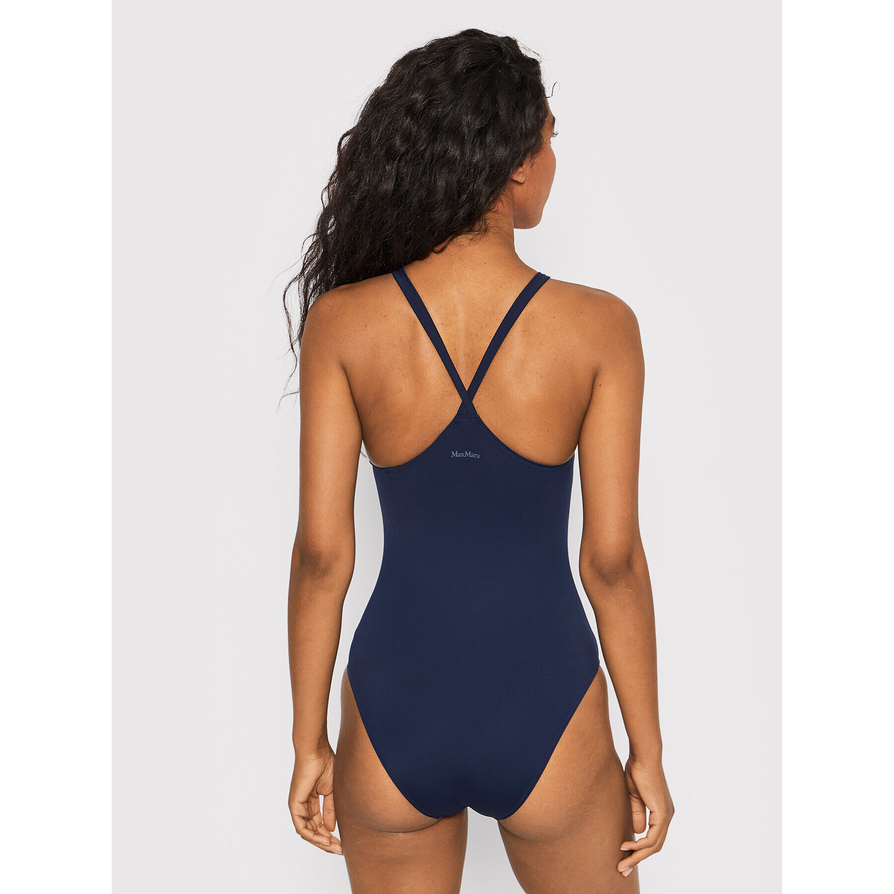 Max Mara Beachwear Kopalni kostum Vetusta 38311028 Mornarsko modra - Pepit.si