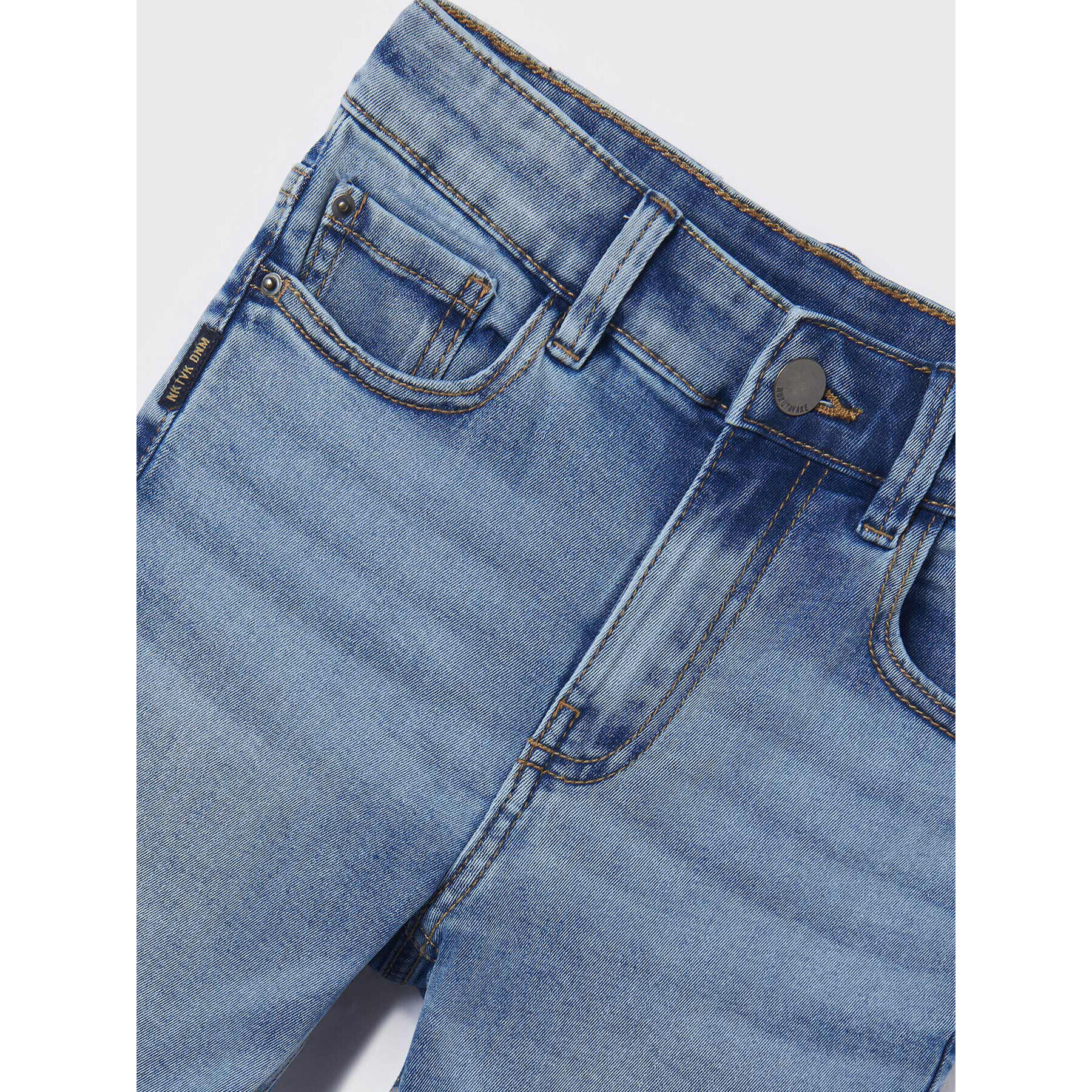 Mayoral Jeans kratke hlače 252 Modra Regular Fit - Pepit.si