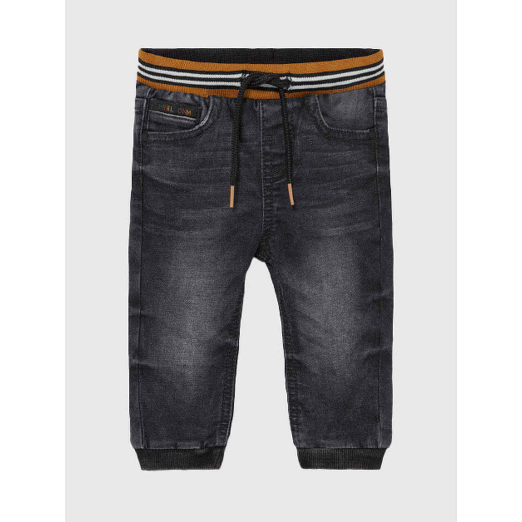 Mayoral Jeans hlače 2534 Črna Regular Fit - Pepit.si