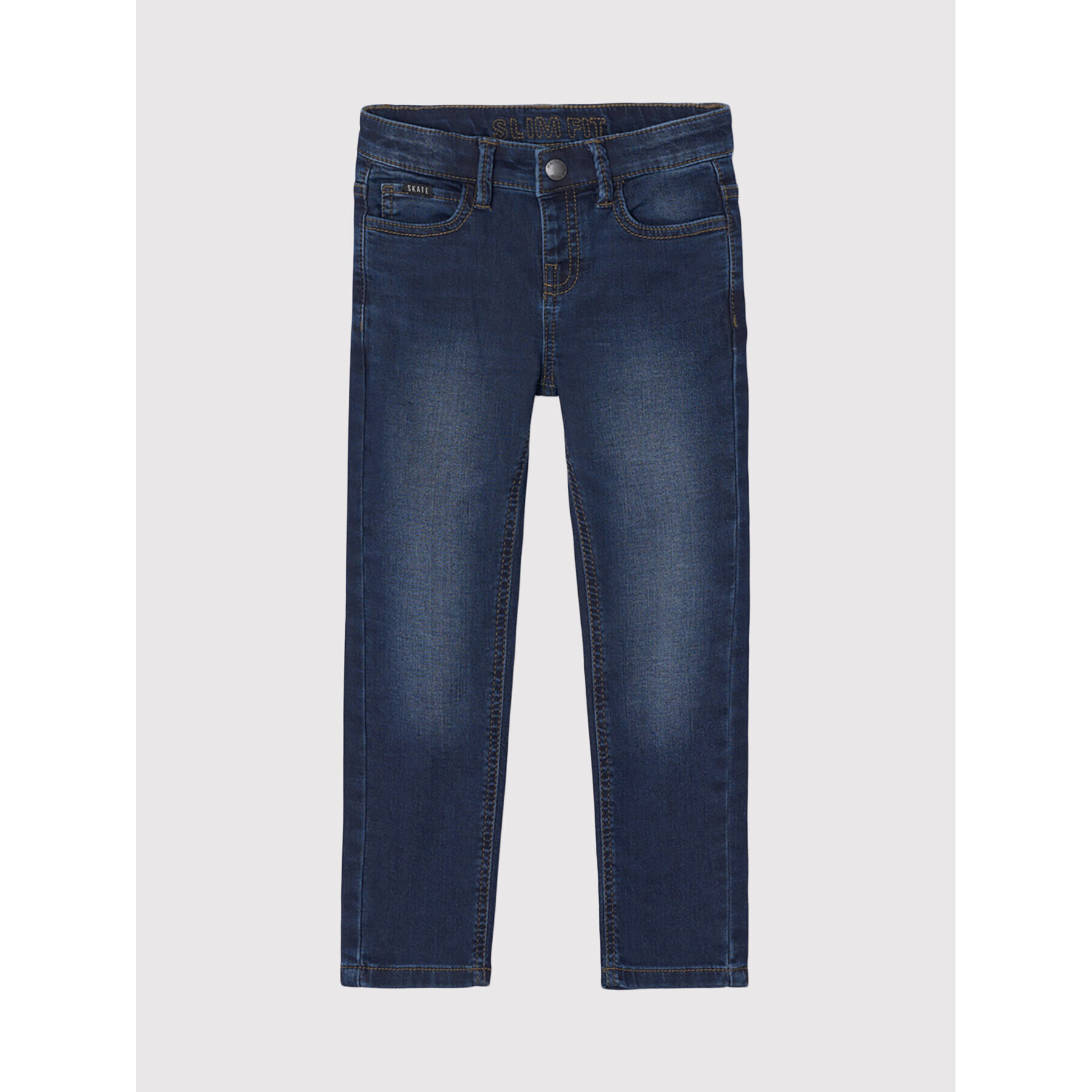 Mayoral Jeans hlače 4593 Modra Slim Fit - Pepit.si