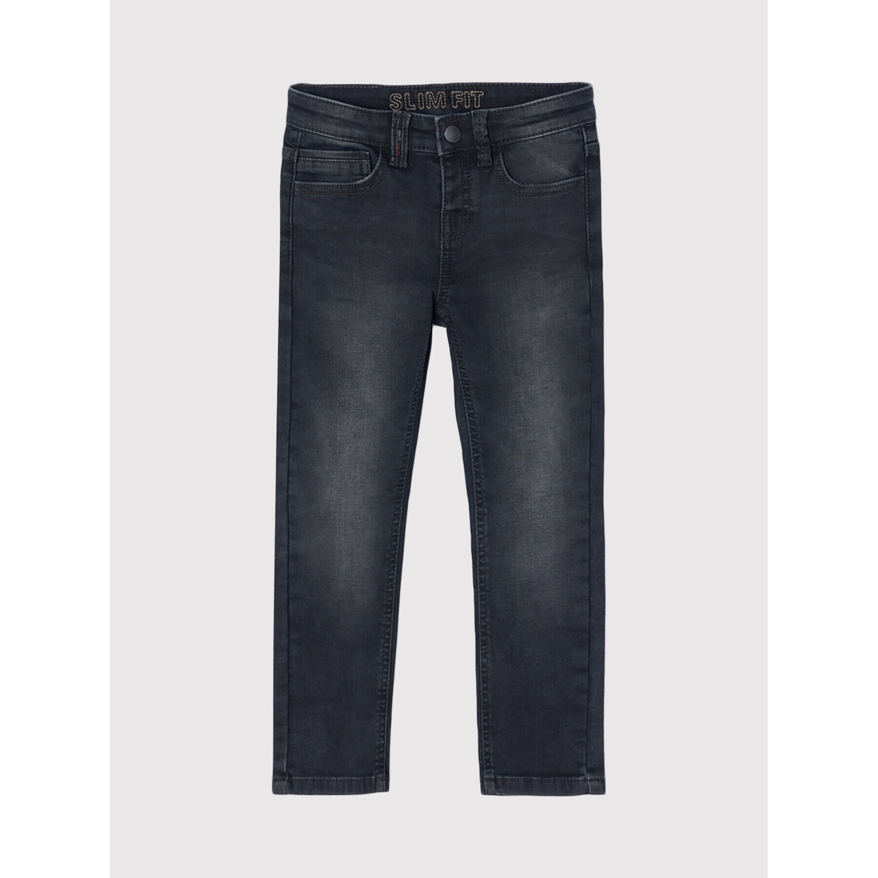 Mayoral Jeans hlače 4595 Črna Slim Fit - Pepit.si