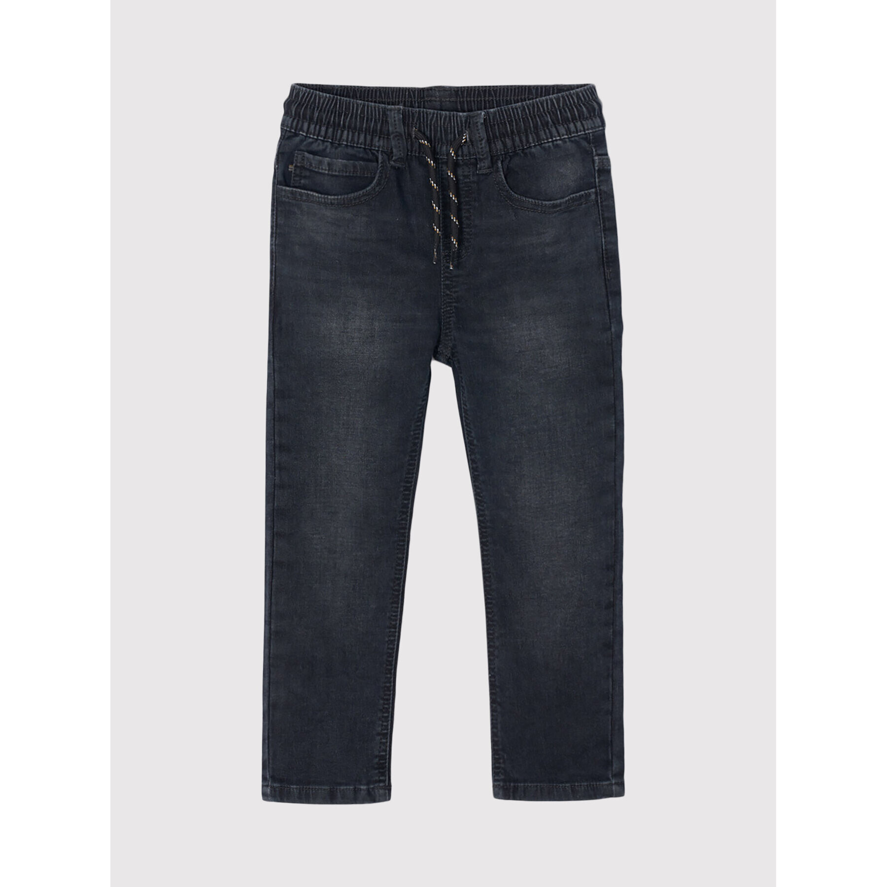 Mayoral Jeans hlače 4598 Črna Regular Fit - Pepit.si