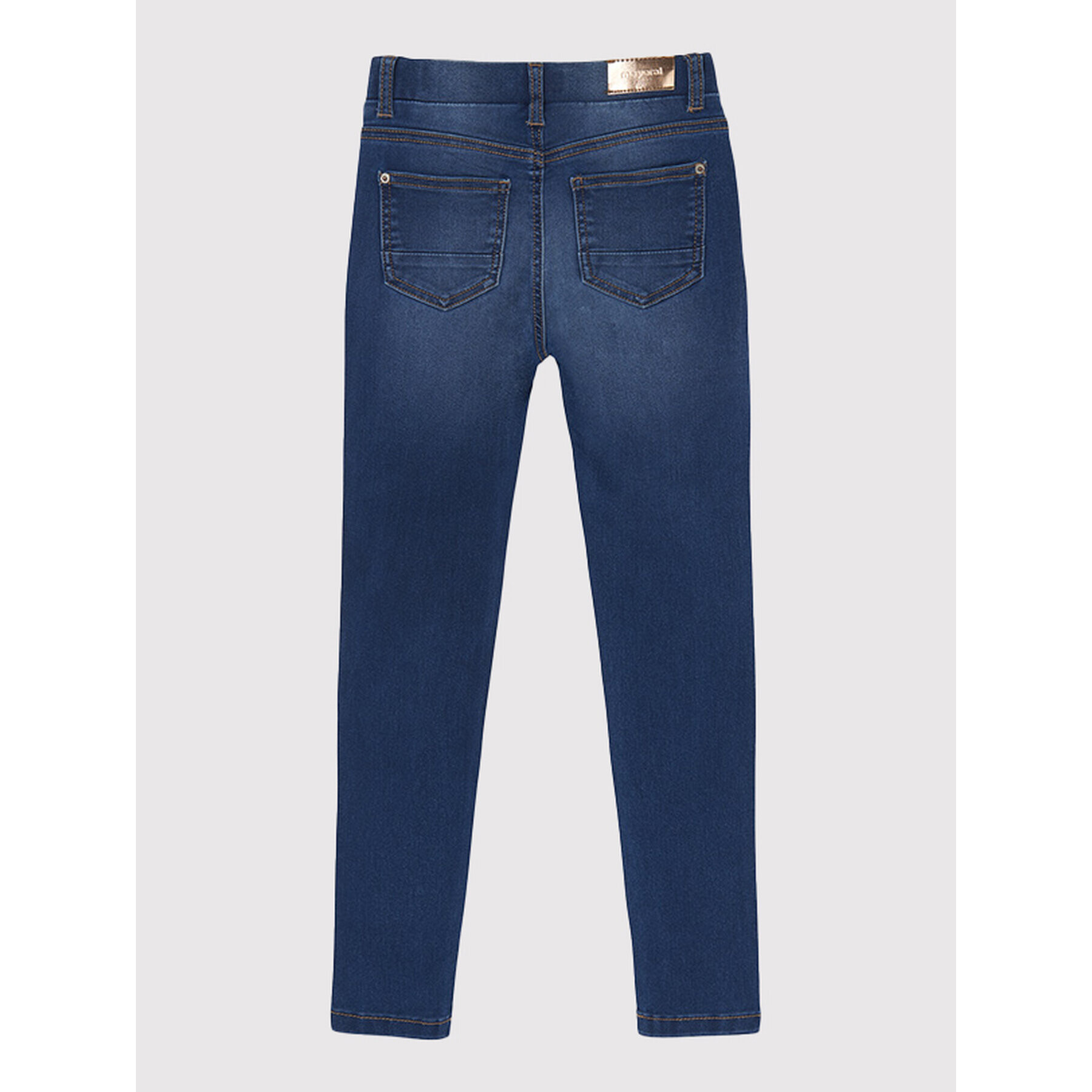 Mayoral Jeans hlače 578 Mornarsko modra Super Skinny Fit - Pepit.si