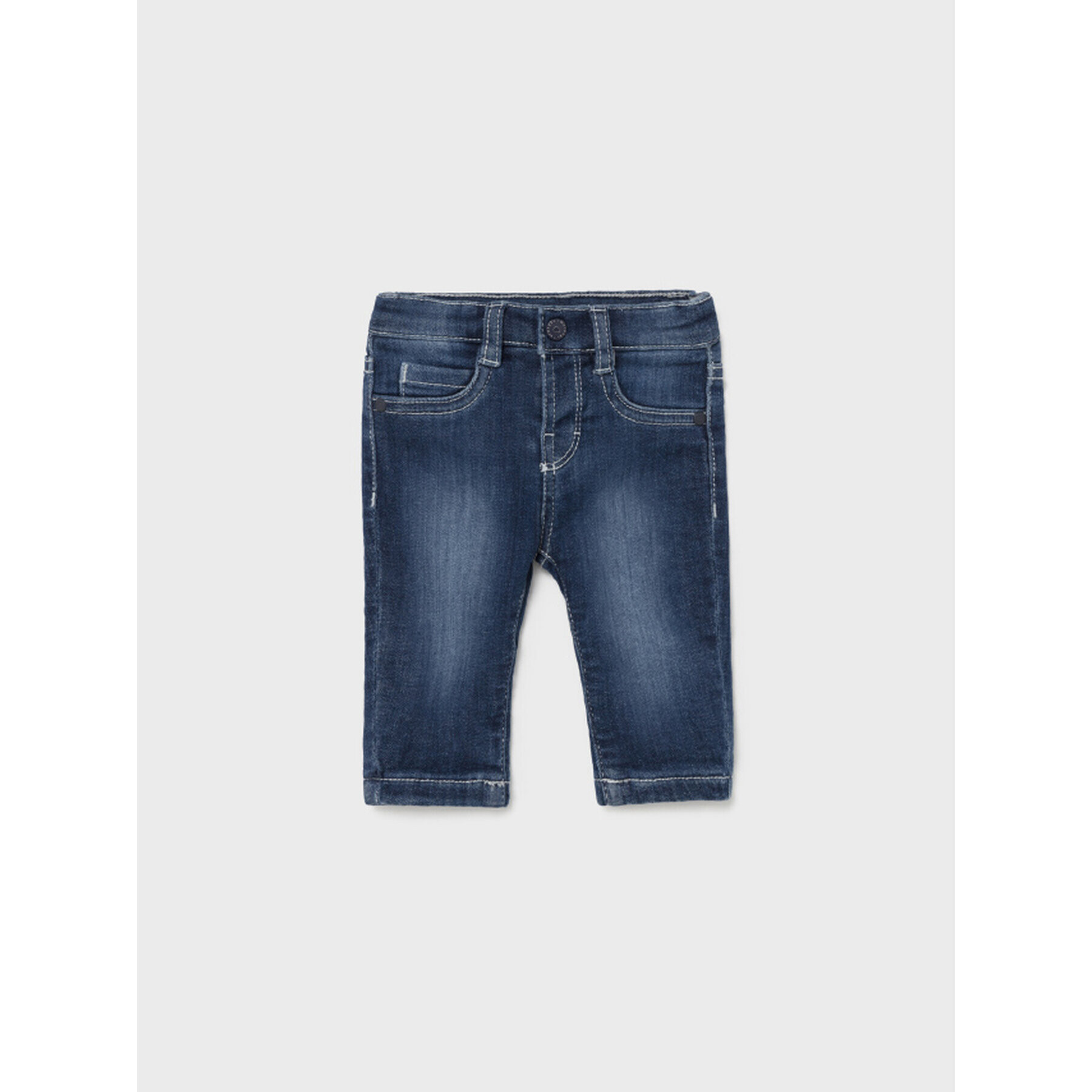 Mayoral Jeans hlače 593 Mornarsko modra Regular Fit - Pepit.si