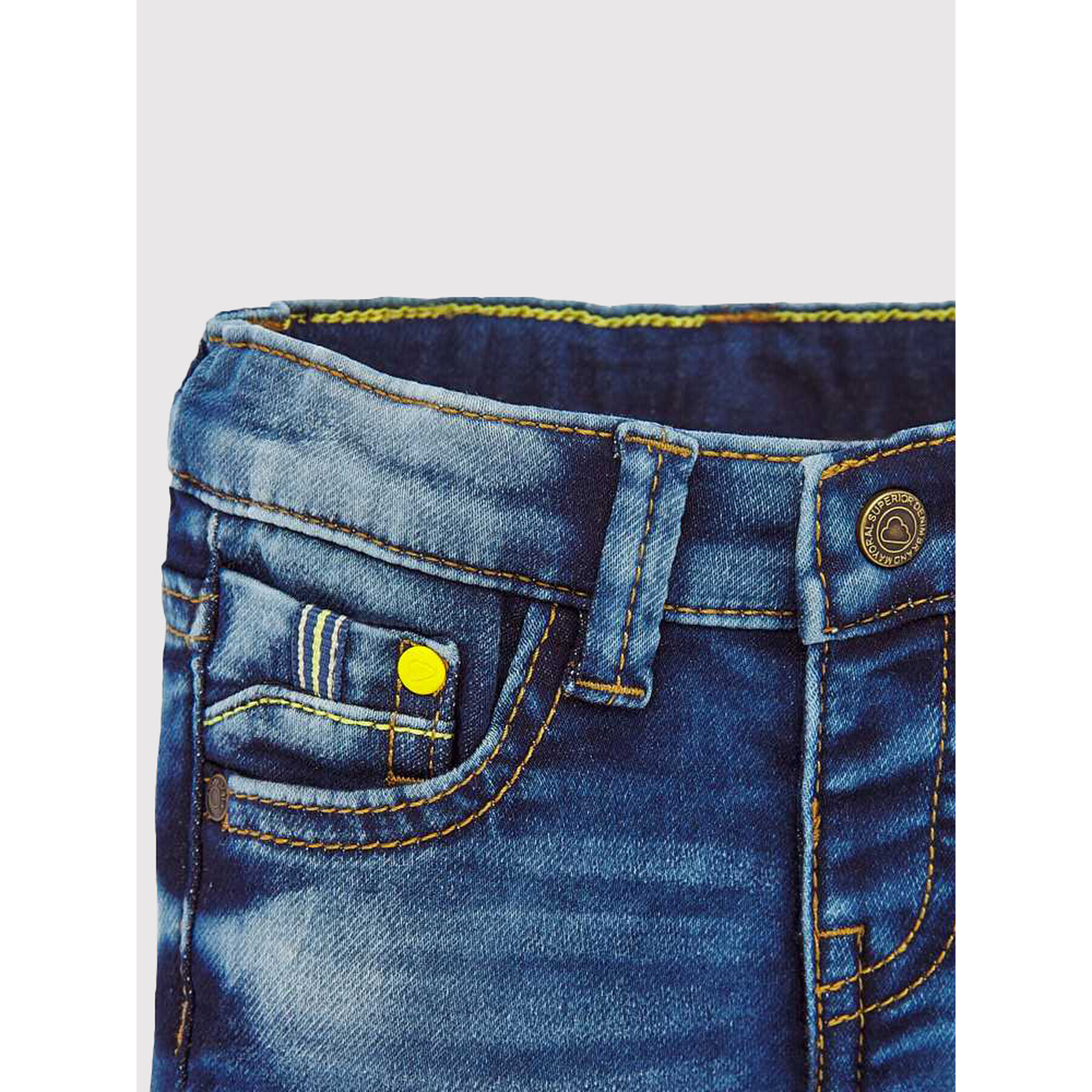 Mayoral Jeans kratke hlače 1285 Modra Regular Fit - Pepit.si