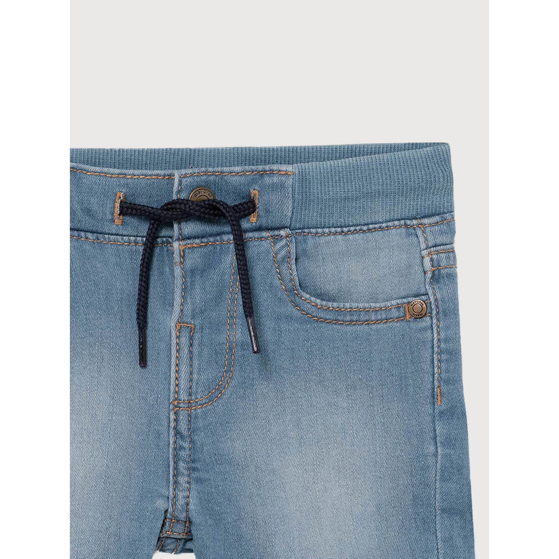 Mayoral Jeans kratke hlače 203 Modra Regular Fit - Pepit.si