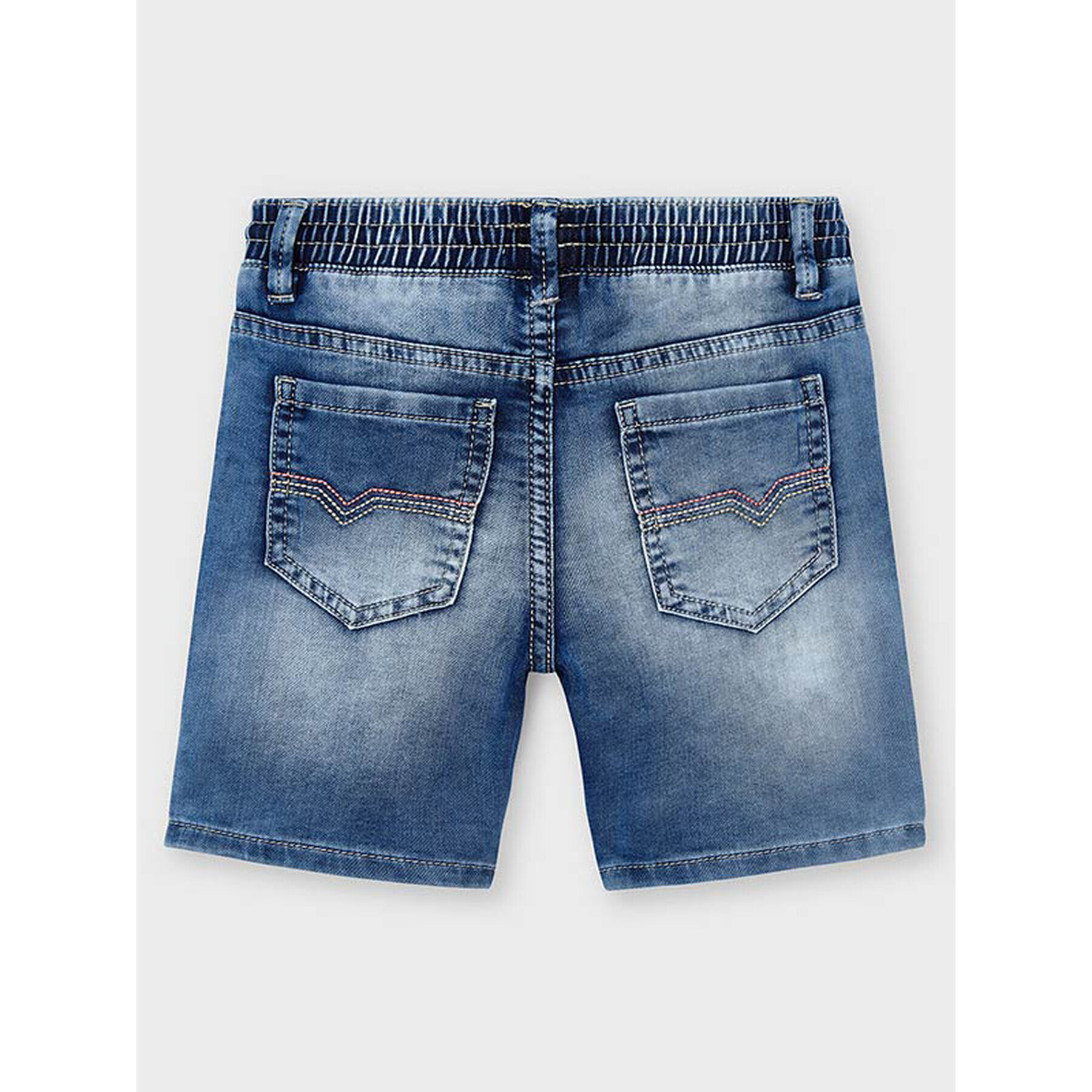 Mayoral Jeans kratke hlače 3227 Mornarsko modra Regular Fit - Pepit.si