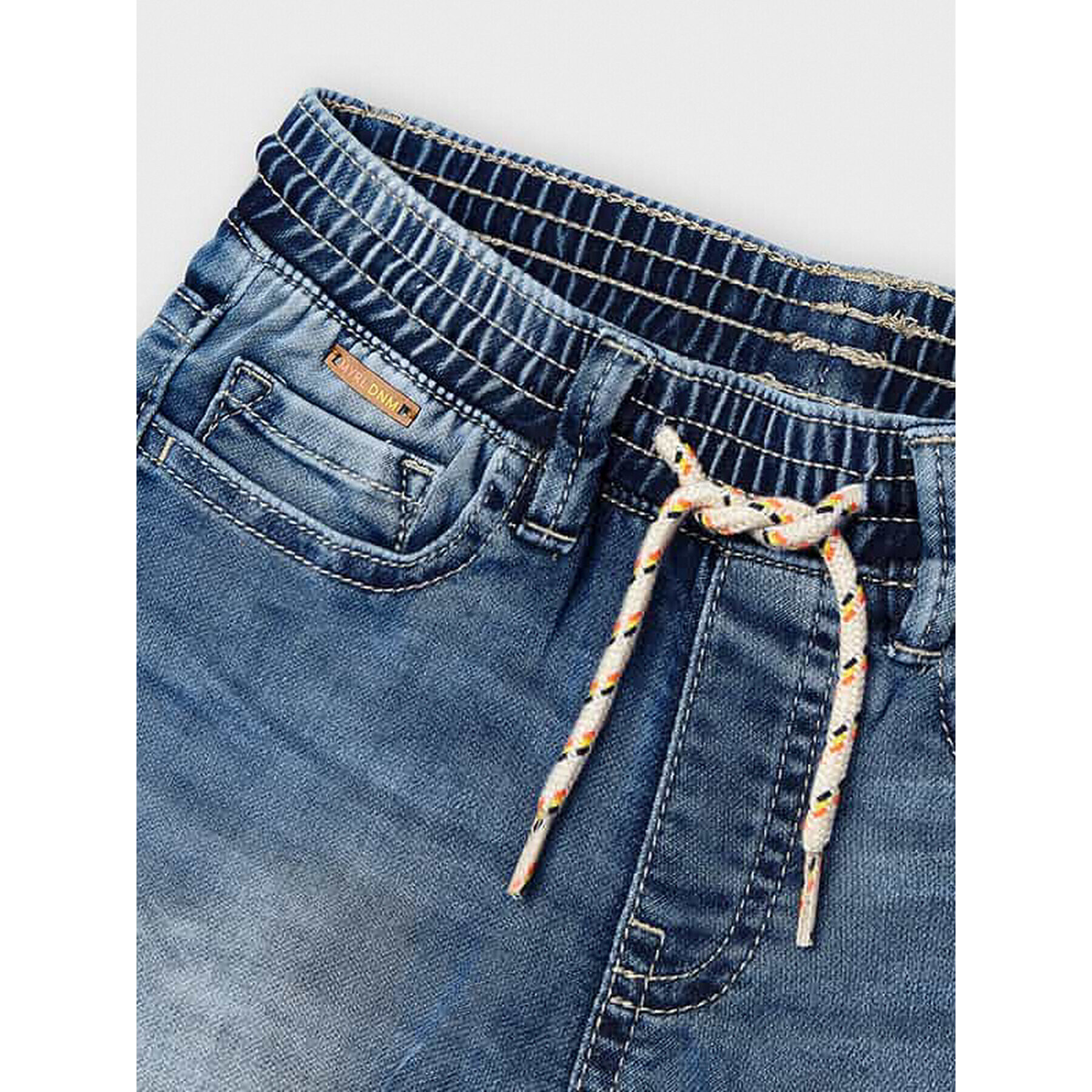 Mayoral Jeans kratke hlače 3227 Mornarsko modra Regular Fit - Pepit.si