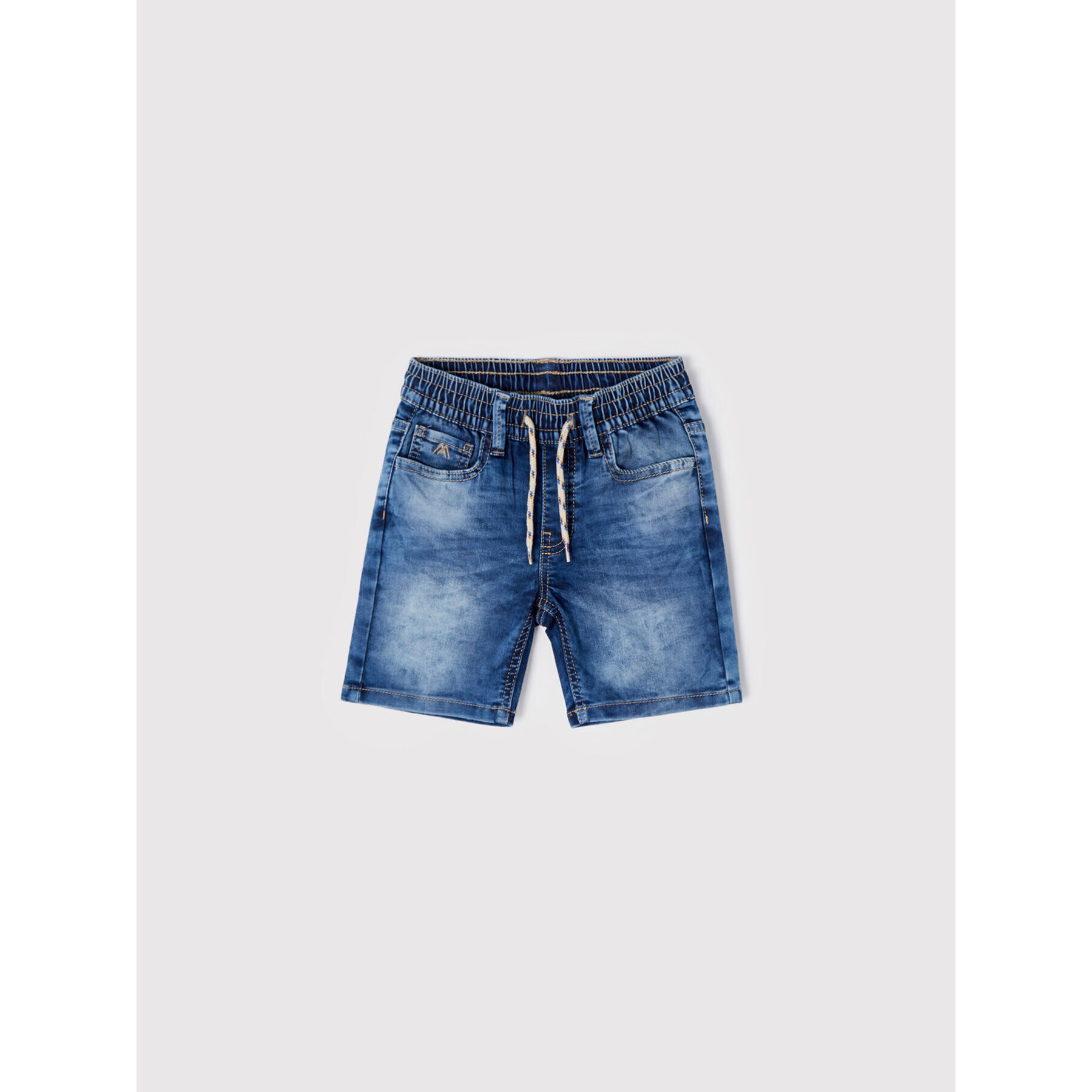 Mayoral Jeans kratke hlače 3253 Mornarsko modra Regular Fit - Pepit.si