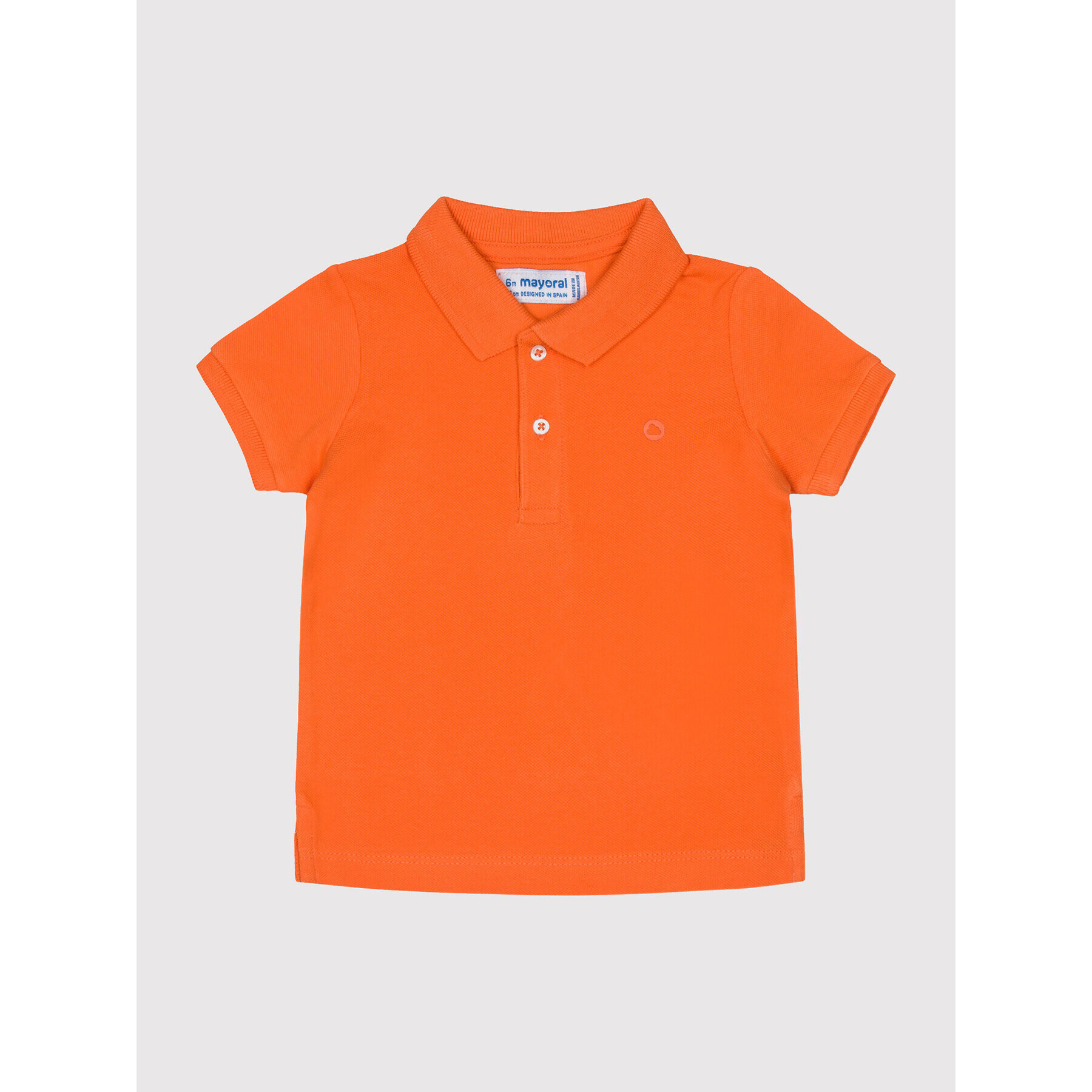 Mayoral Polo majica 102 Oranžna Regular Fit - Pepit.si