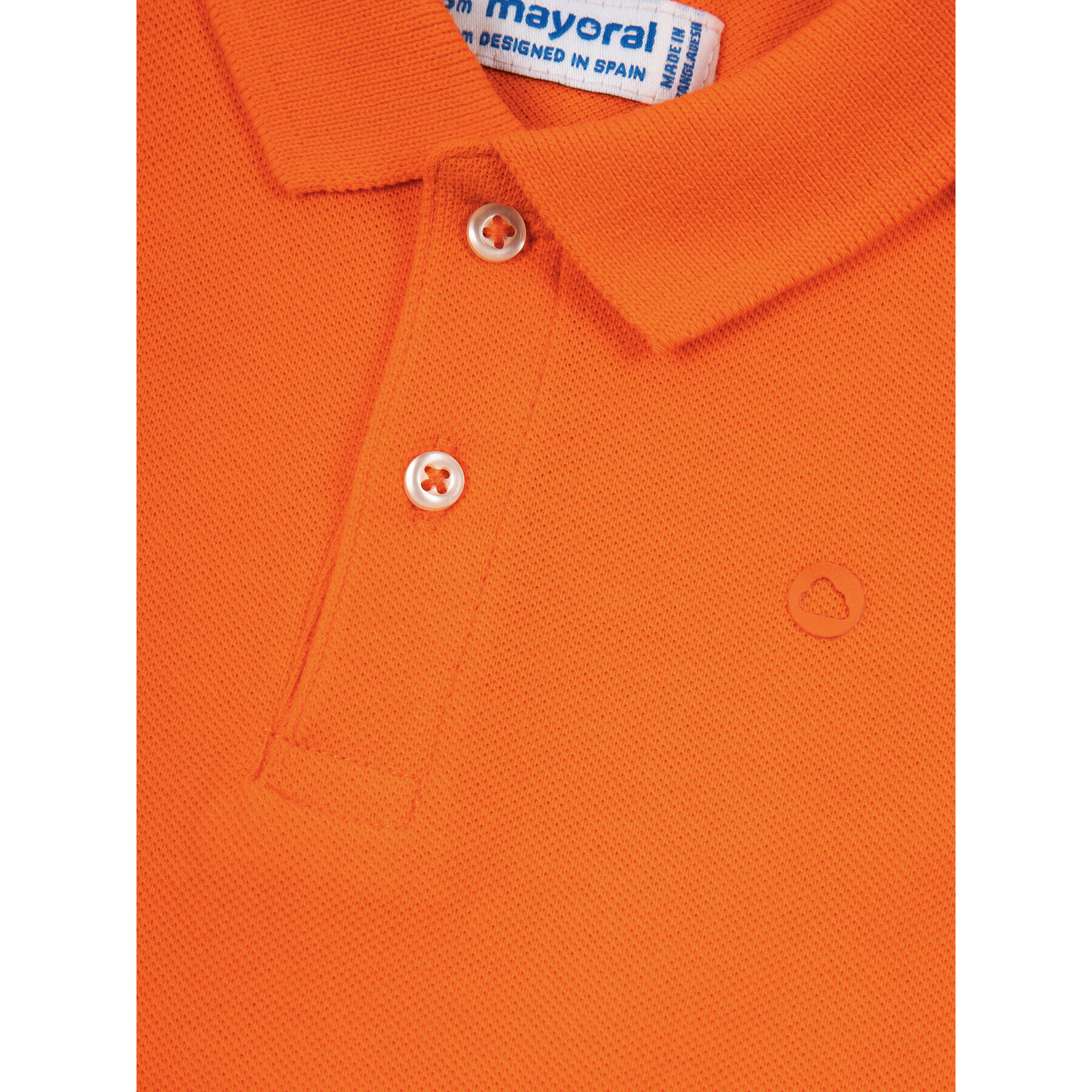 Mayoral Polo majica 102 Oranžna Regular Fit - Pepit.si