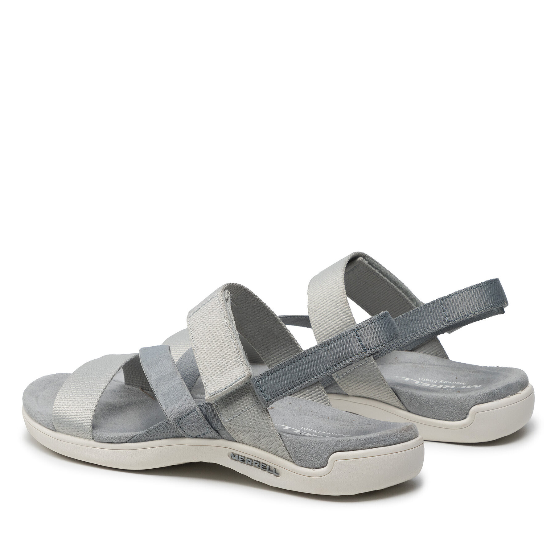 Merrell Sandali District 3 Strap Web J004384 Siva - Pepit.si