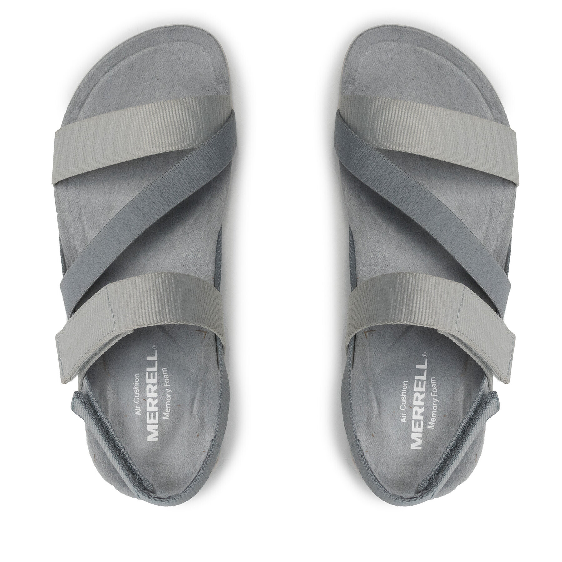 Merrell Sandali District 3 Strap Web J004384 Siva - Pepit.si