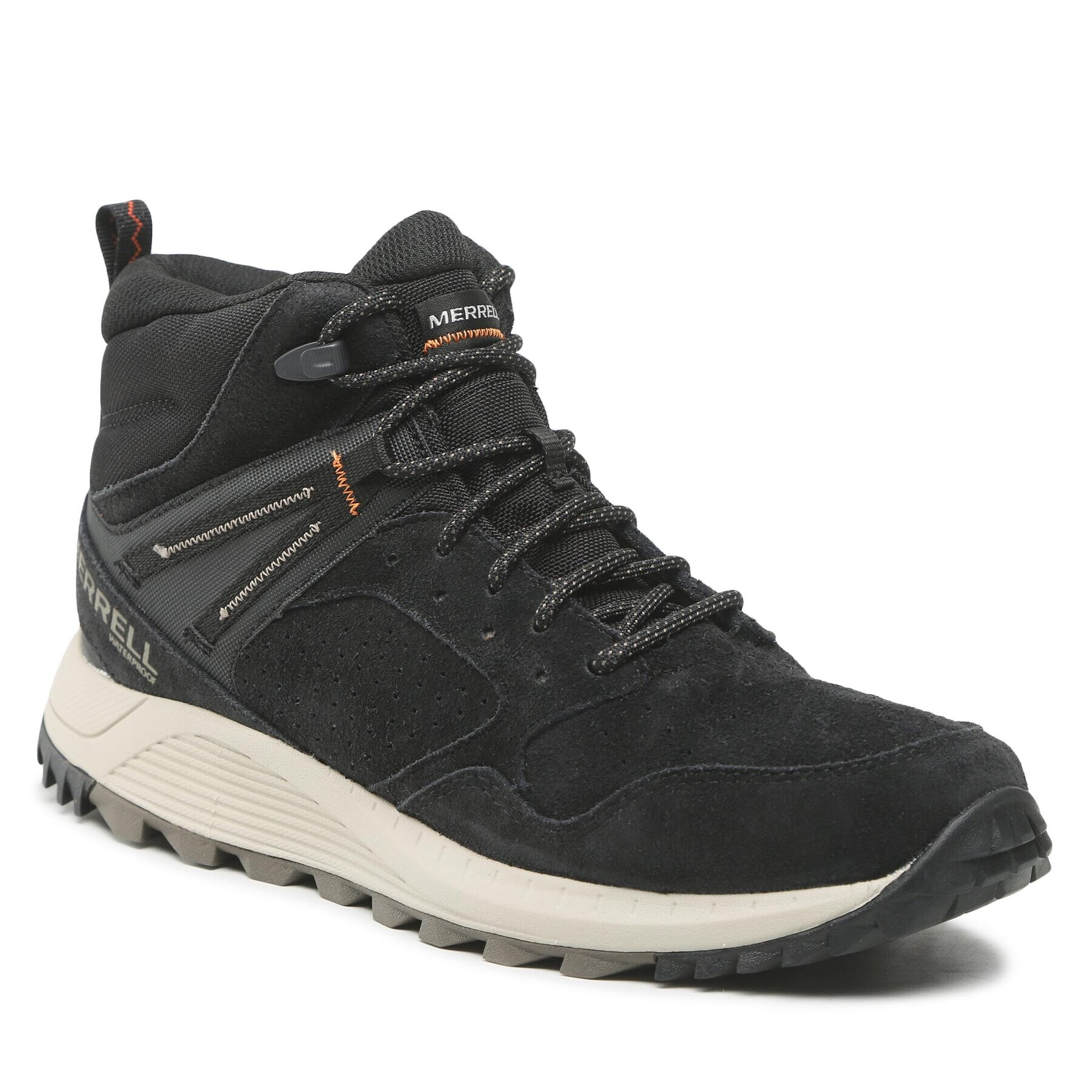 Merrell Trekking čevlji Wildwood Sb Mid Wp J067285 Črna - Pepit.si