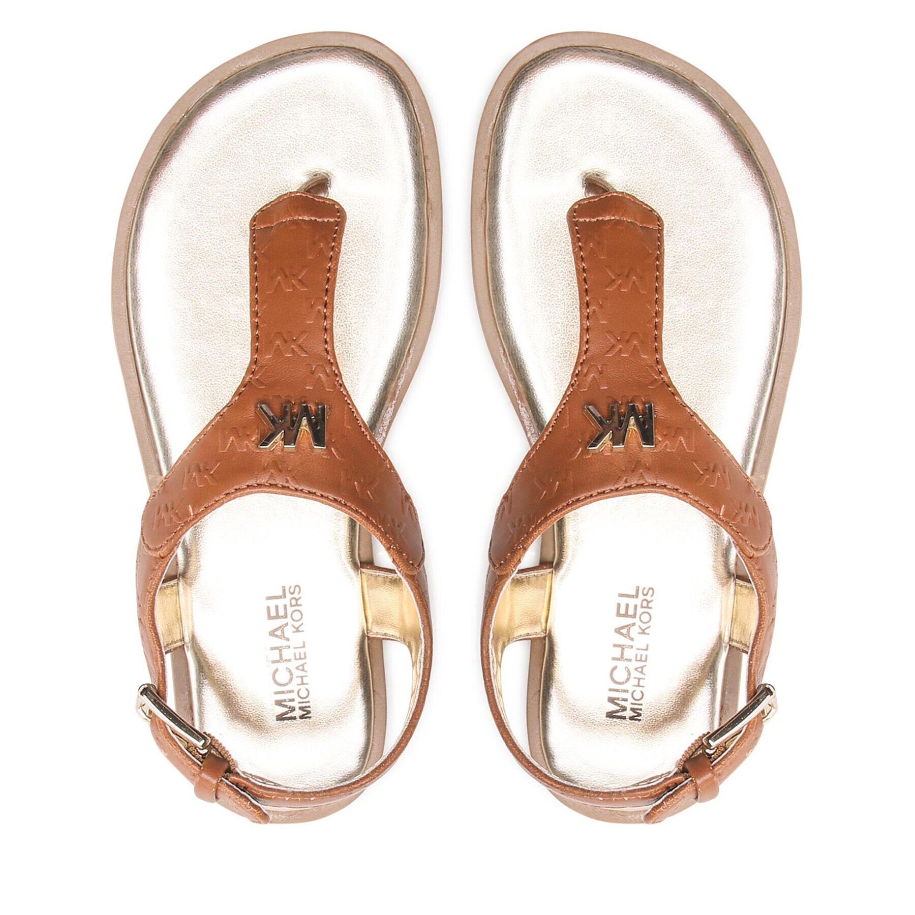 MICHAEL KORS KIDS Sandali Brandy Paislee MK100357C Rjava - Pepit.si