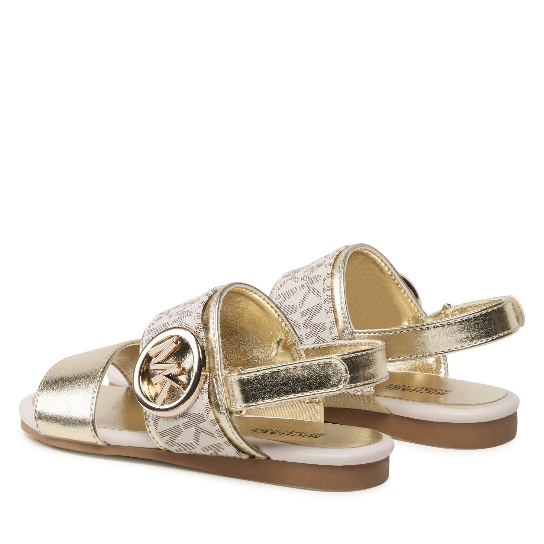 MICHAEL KORS KIDS Sandali Sydney Kenzie MK100681 Zlata - Pepit.si