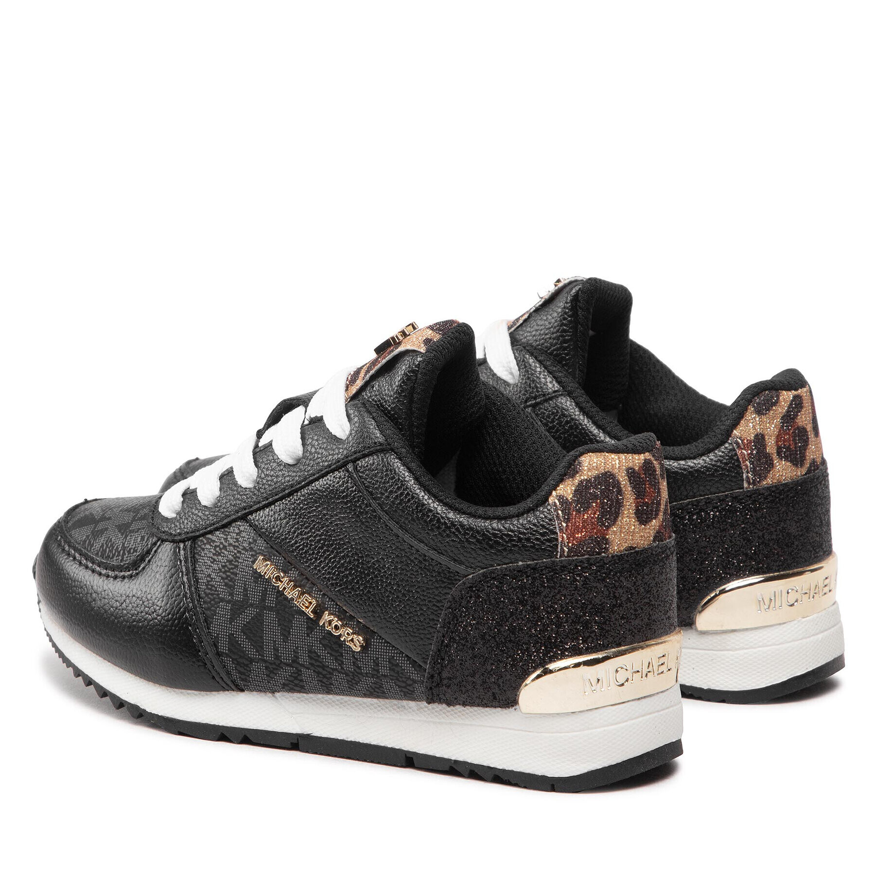 MICHAEL KORS KIDS Superge Allie Jogger MK100516 Črna - Pepit.si