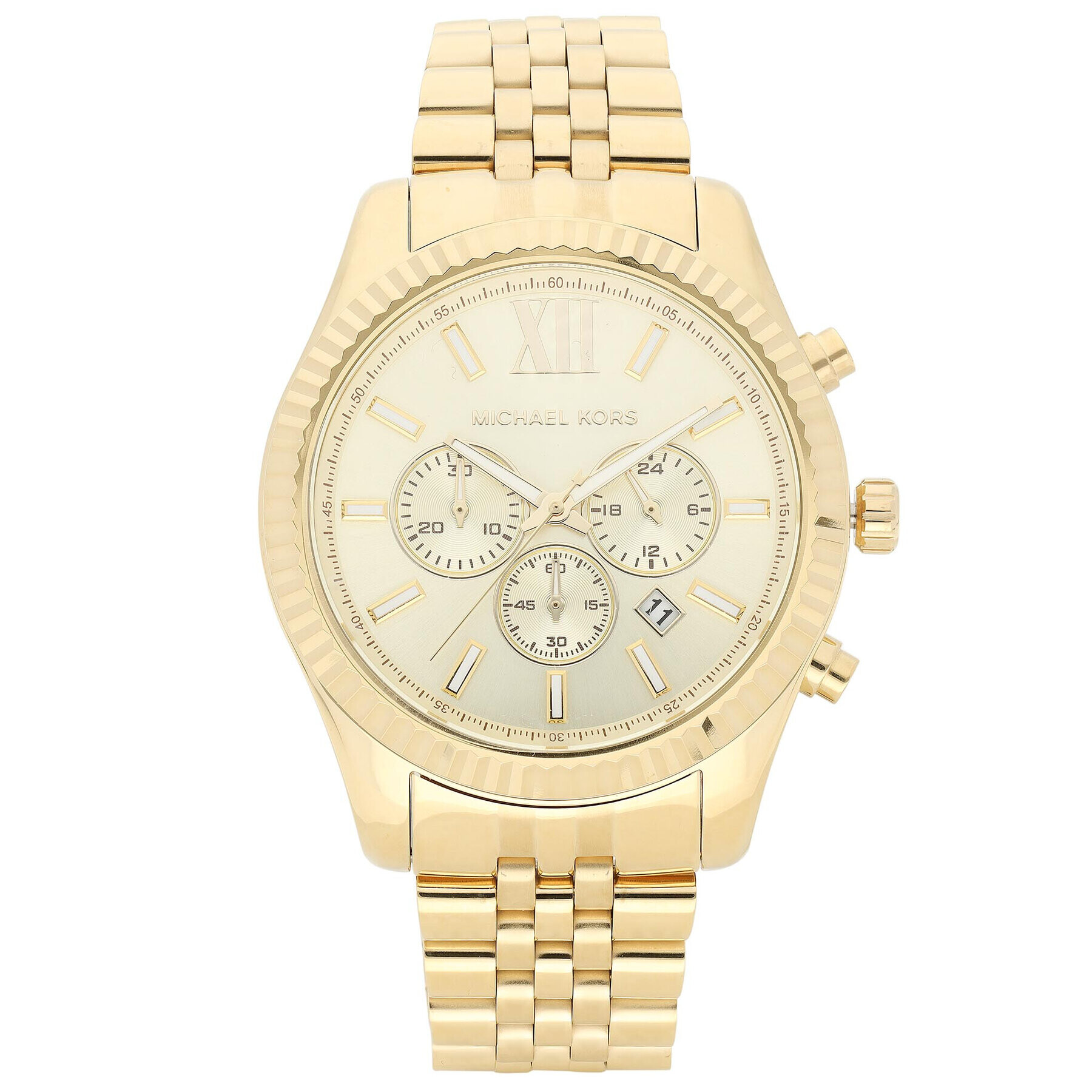 Michael Kors Ročna ura Lexington MK8281 Zlata - Pepit.si