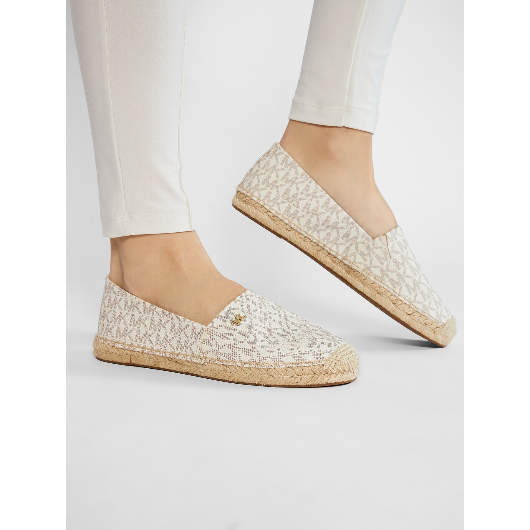 MICHAEL Michael Kors Espadrile Kendrick Slip On 40R6KNFP1B Bež - Pepit.si